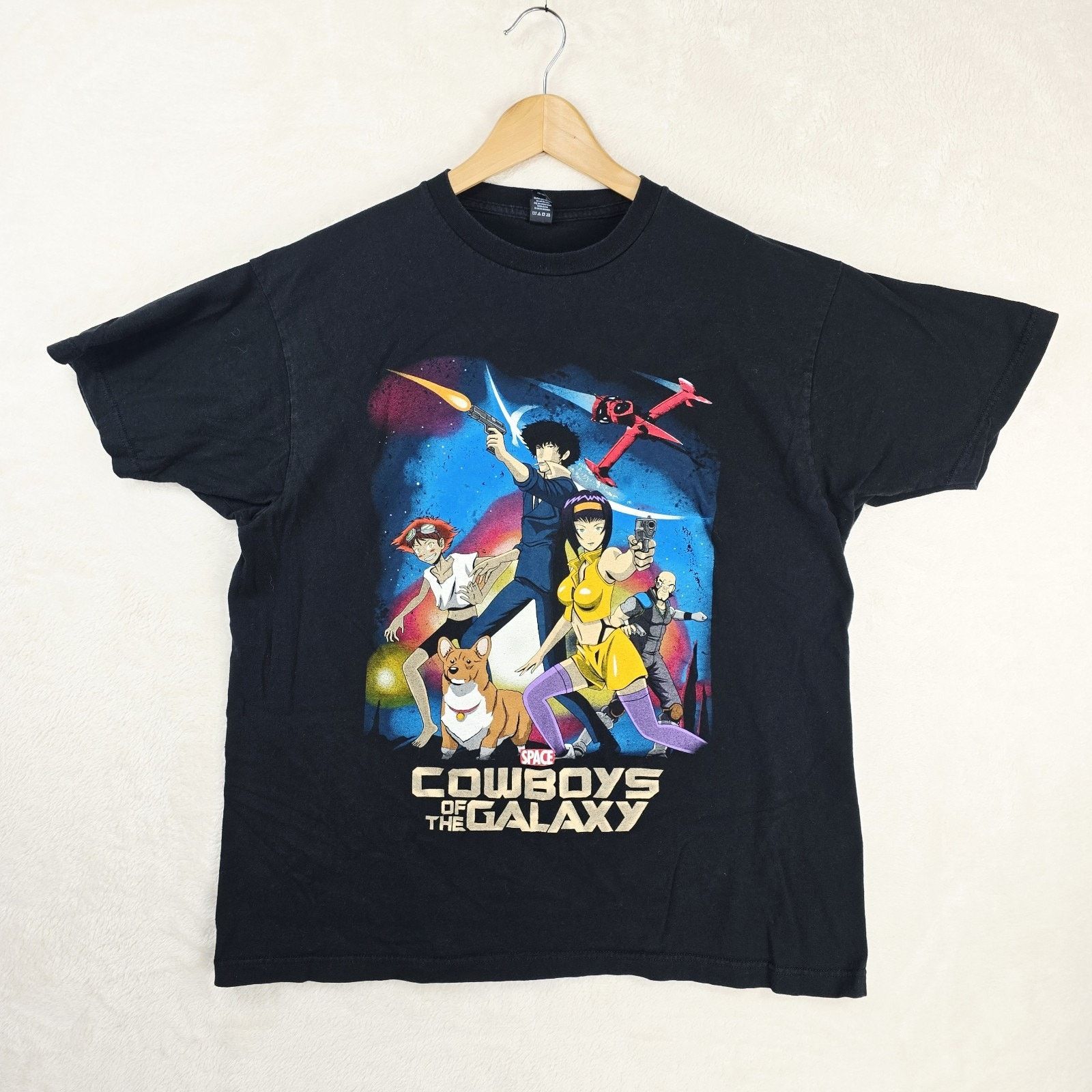 Tultex Cowboy Bebop Cowboys Of The Galaxy Shirt Mens XL Black Size US XL / EU 56 / 4 - 2 Thumbnail