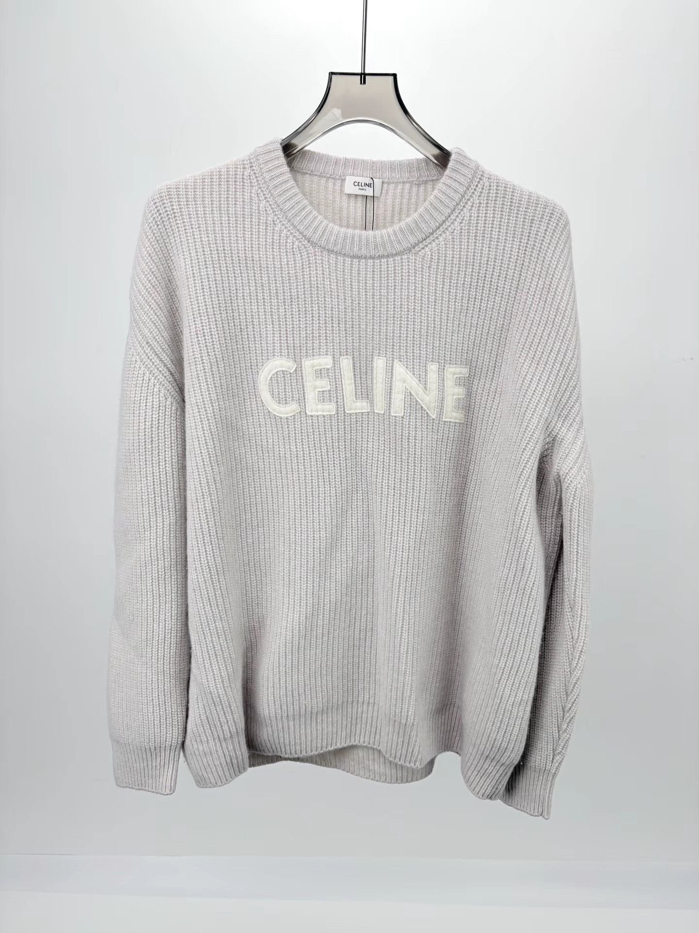 Celine CELINE Chest Logo Sweater K1 Size US S / EU 44-46 / 1 - 1 Thumbnail