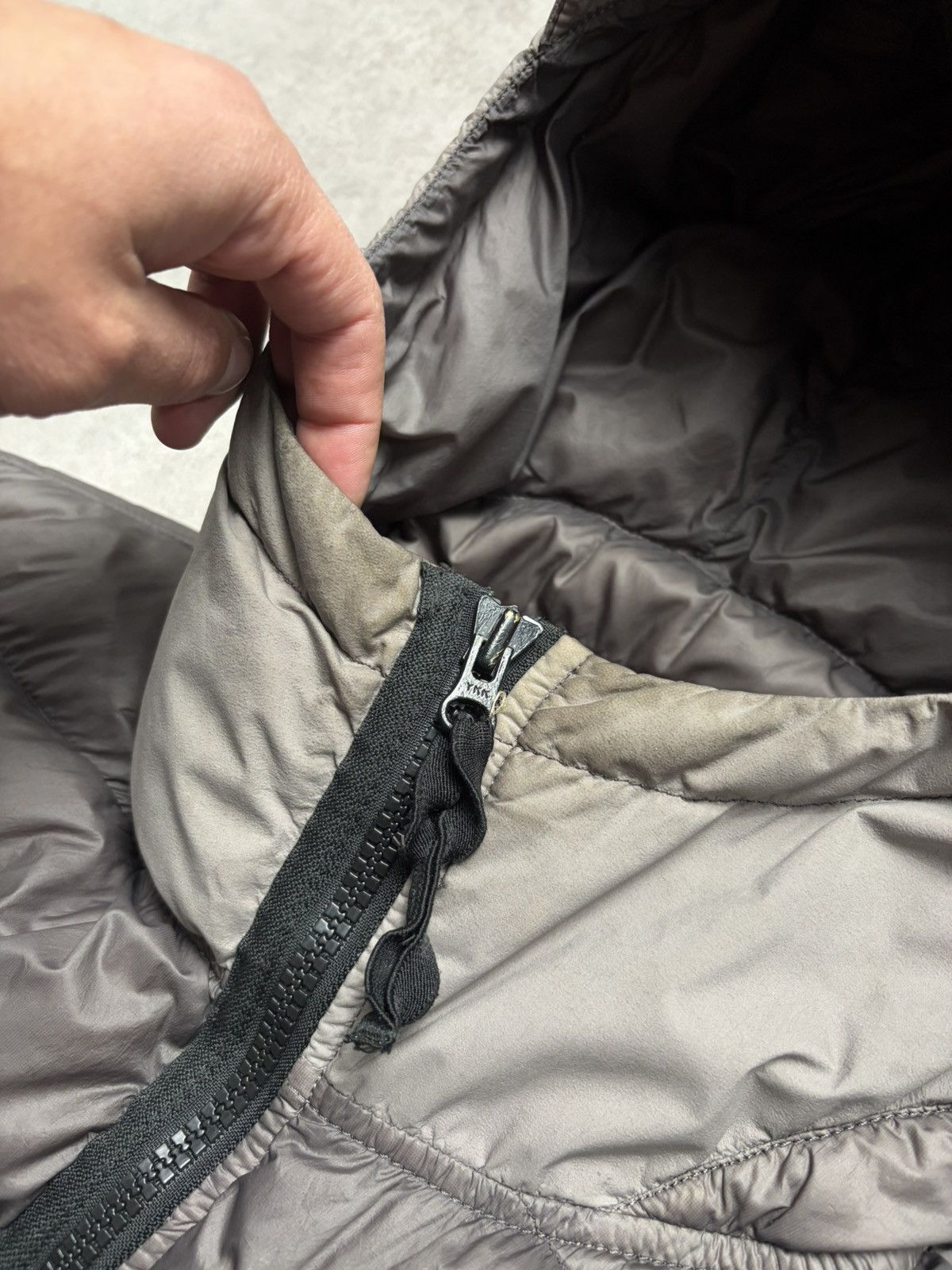 Stone Island Stone Island Garment Dyed Micro Yarn Down Jacket Casual Size US XL / EU 56 / 4 - 5 Thumbnail
