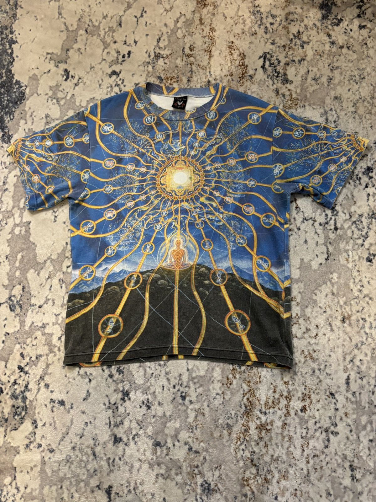 Vintage Alex grey crystal tara T-shirt Size US L / EU 52-54 / 3 - 1 Thumbnail