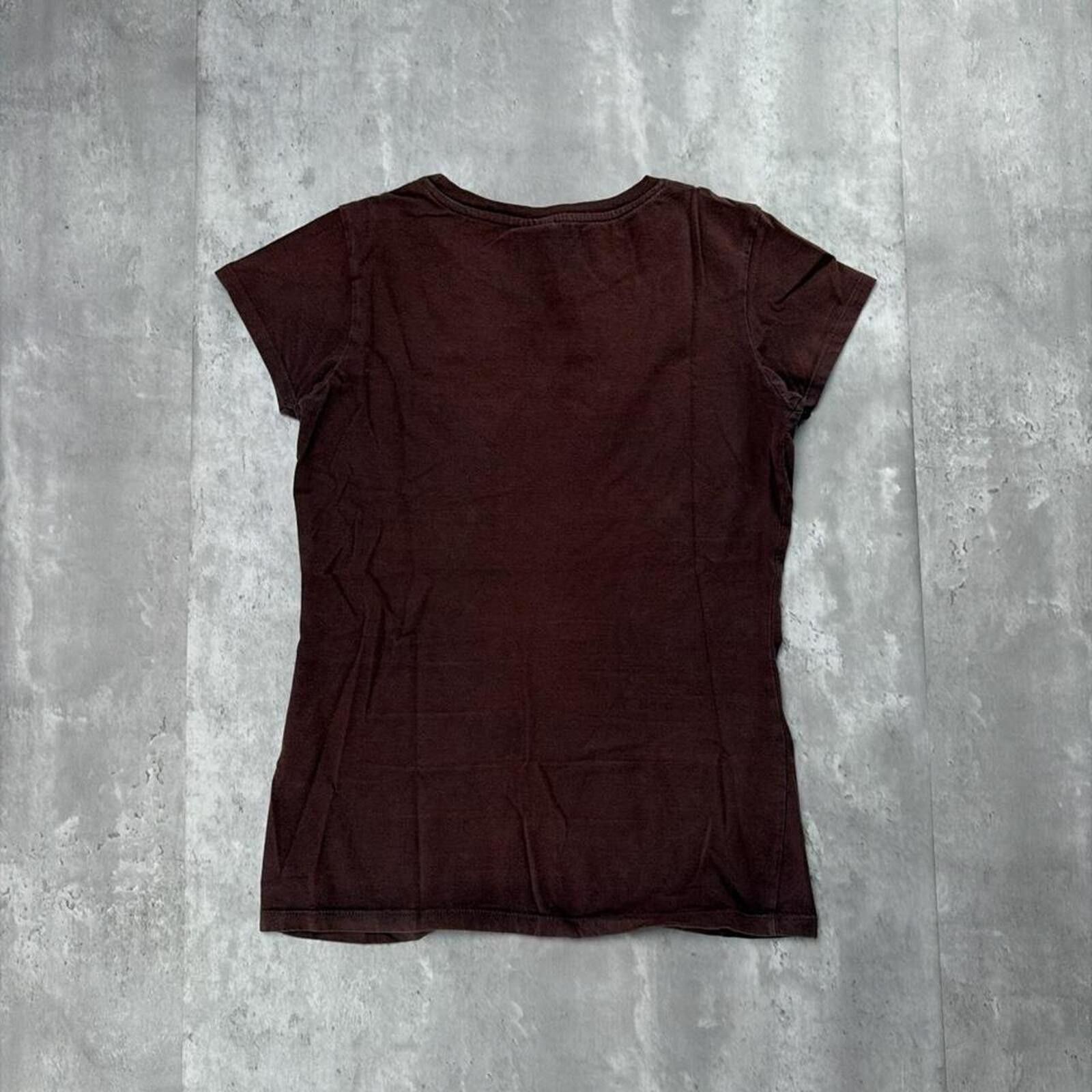 U.S. Polo Assn. Y2K Brown U.S. Polo Assn Grunge Skater Gothic T-Shirt Size XS / US 0-2 / IT 36-38 - 7 Thumbnail
