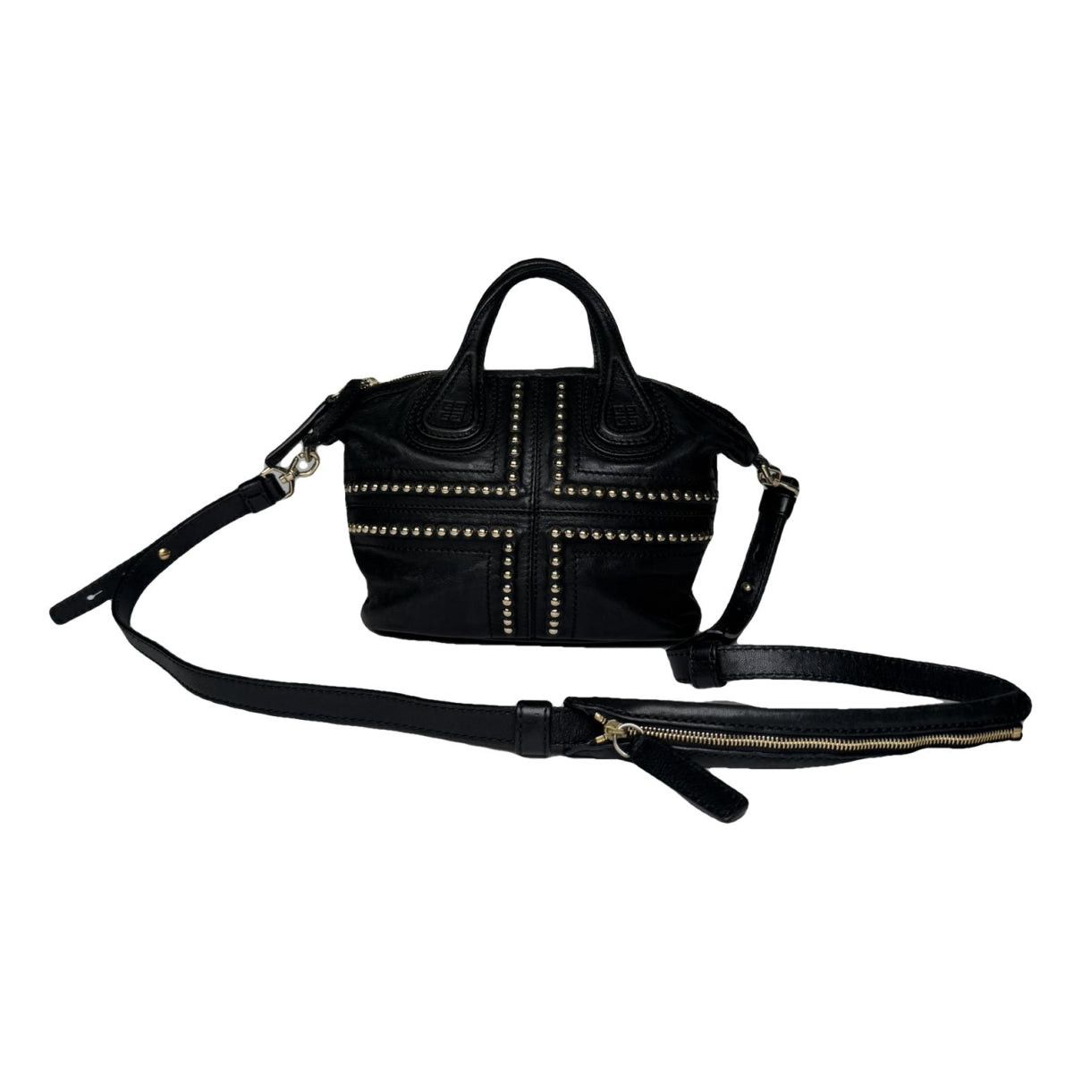 Nightingale Black Leather Handbag
