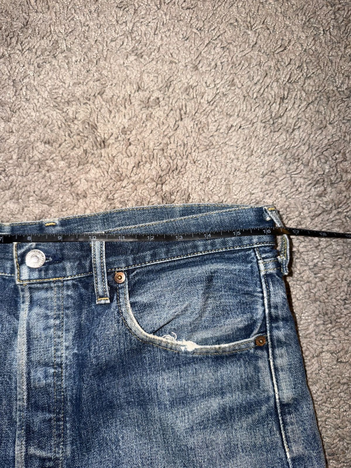 Levi's Vintage Clothing Vintage Selvedge Levi’s 503B-XX Big E Size US 32 / EU 48 - 10 Thumbnail
