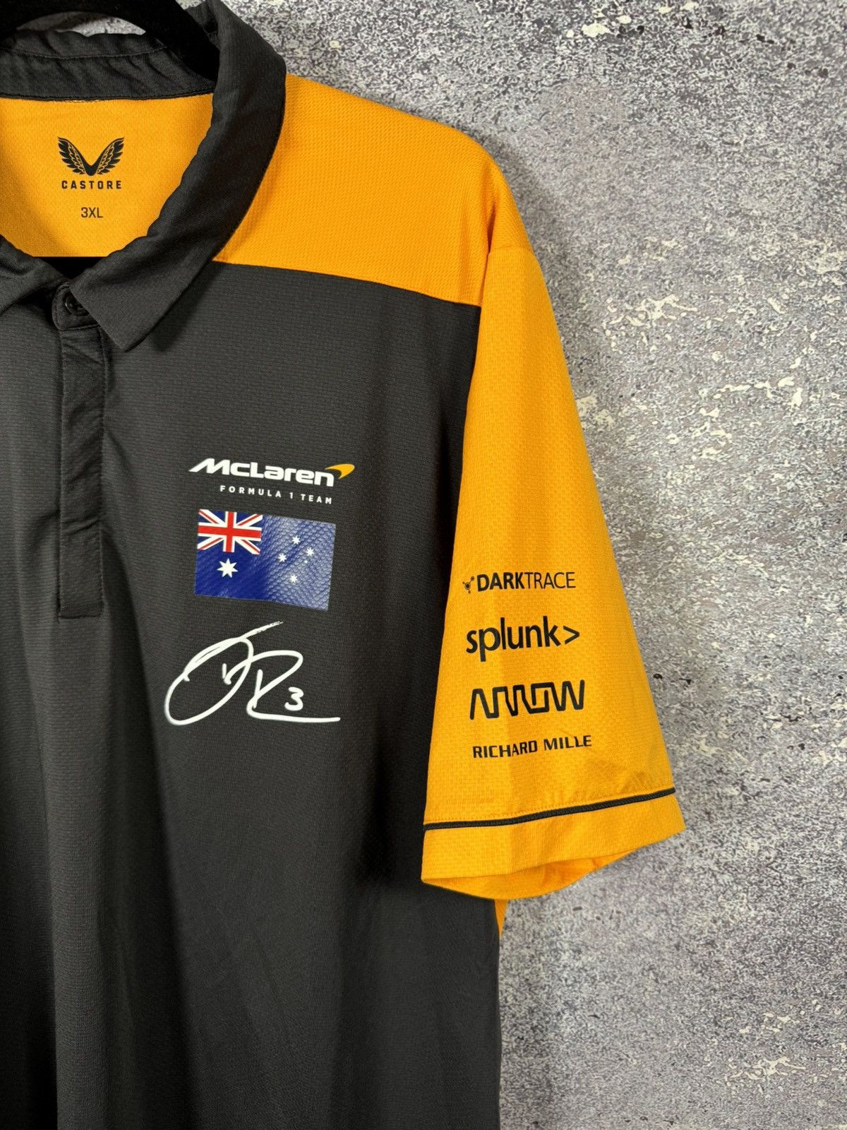 Formula 1 × Malcolm McLaren McLaren Rormula 1 Team Ricciardo #3 Castore F-1 Team 3XL sz Size US XXL / EU 58 / 5 - 5 Thumbnail