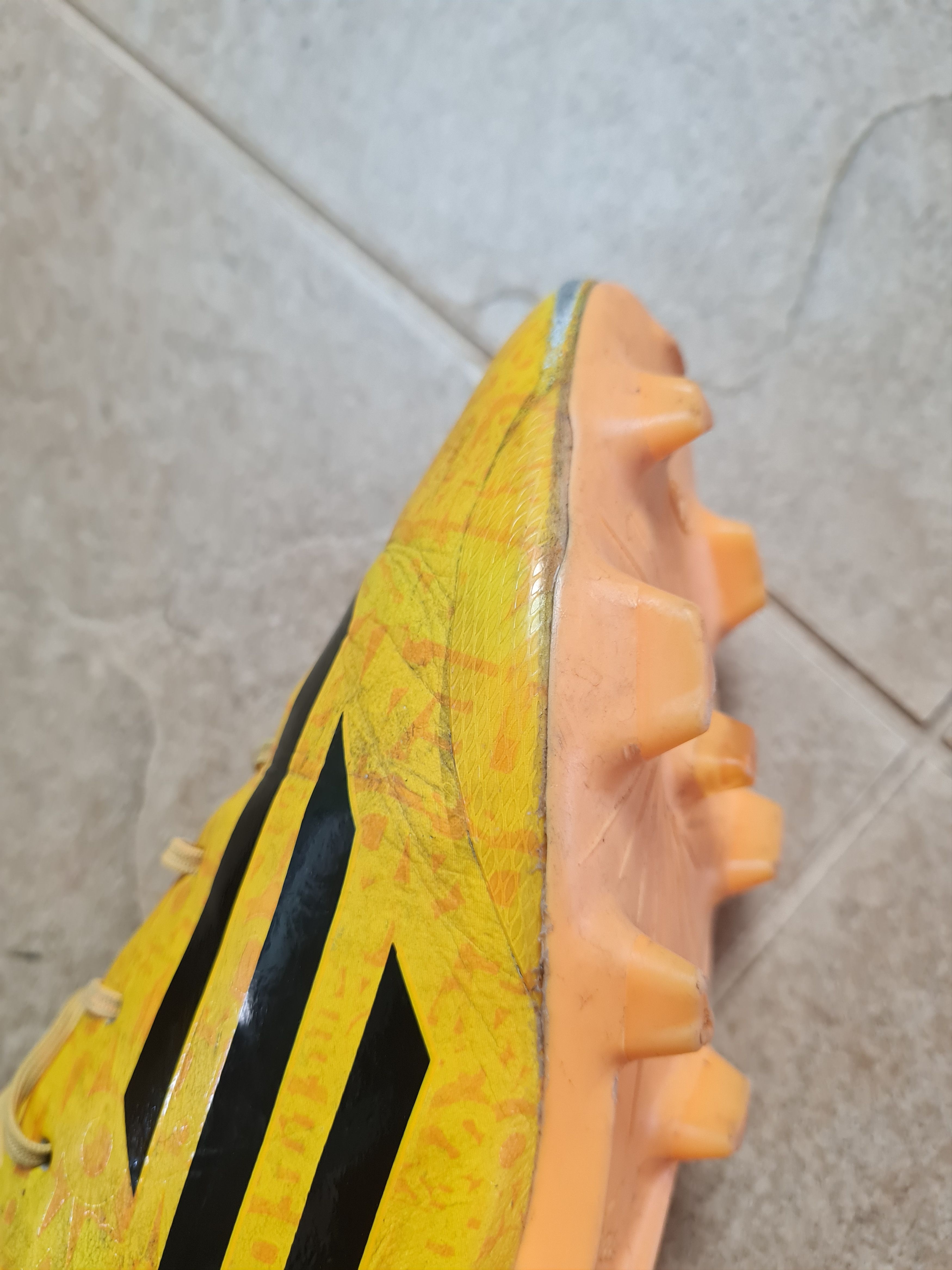 Adidas Adidas F50 adiZero TRX FG Soccer Cleats Solid Gold Messi Size US 9.5 / EU 42-43 - 19 Thumbnail