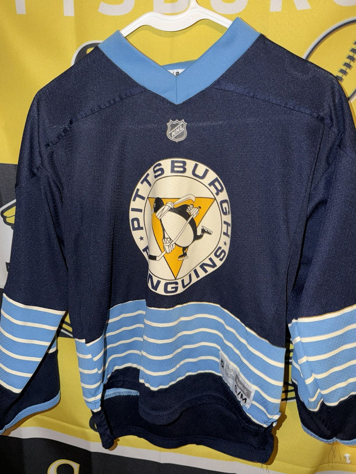 Reebok Reebok NHL Hockey Pittsburgh Penguins Jersey Youth Size S/M Size US M / EU 48-50 / 2 - 3 Thumbnail