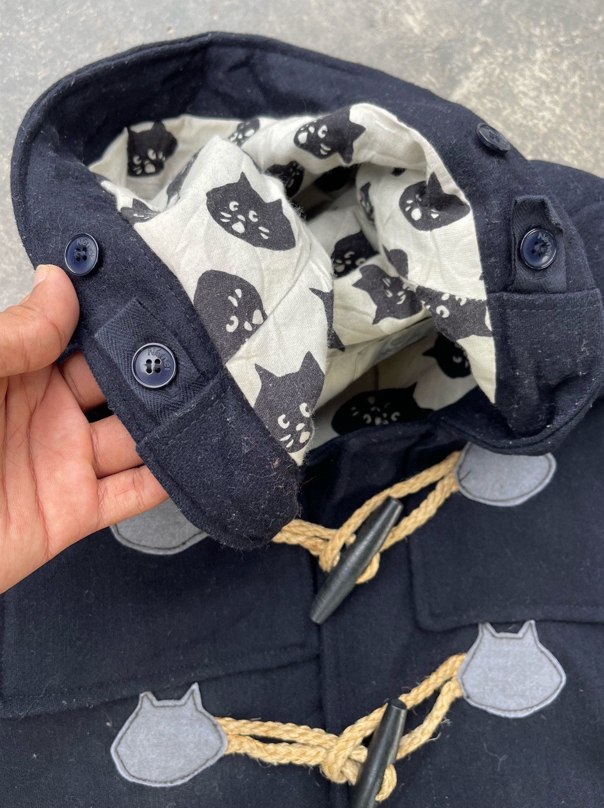 Issey Miyake 🔥Vintage Issey Miyake Ne-net Duffle Hoodie Jacket Size US M / EU 48-50 / 2 - 6 Thumbnail