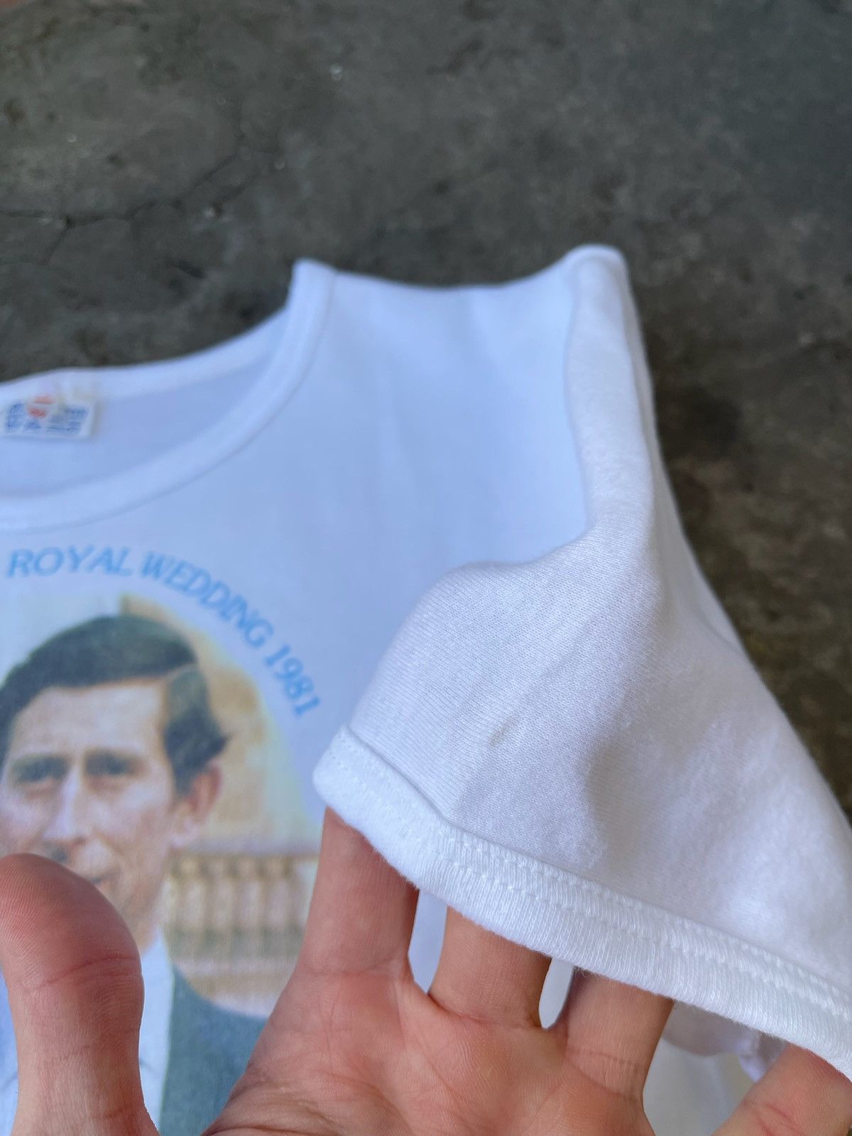 Vintage Vintage 1981 Royal Wedding Princess Diana T Shirt Original Size M / US 6-8 / IT 42-44 - 8 Thumbnail