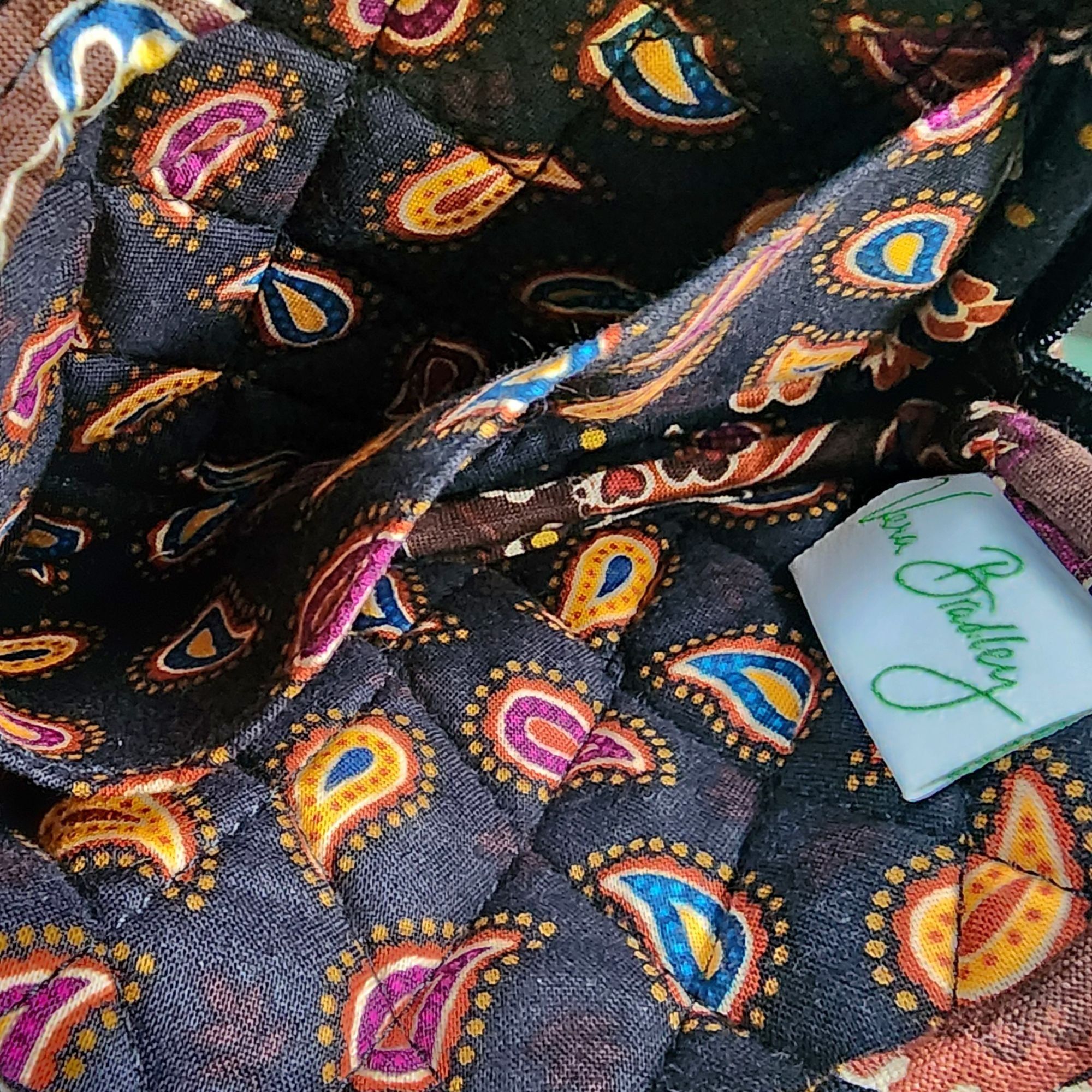 Vera Bradley Vera Bradley Wristlet Zip ID Case Wallet Paisley Print NWT R Size ONE SIZE - 4 Thumbnail