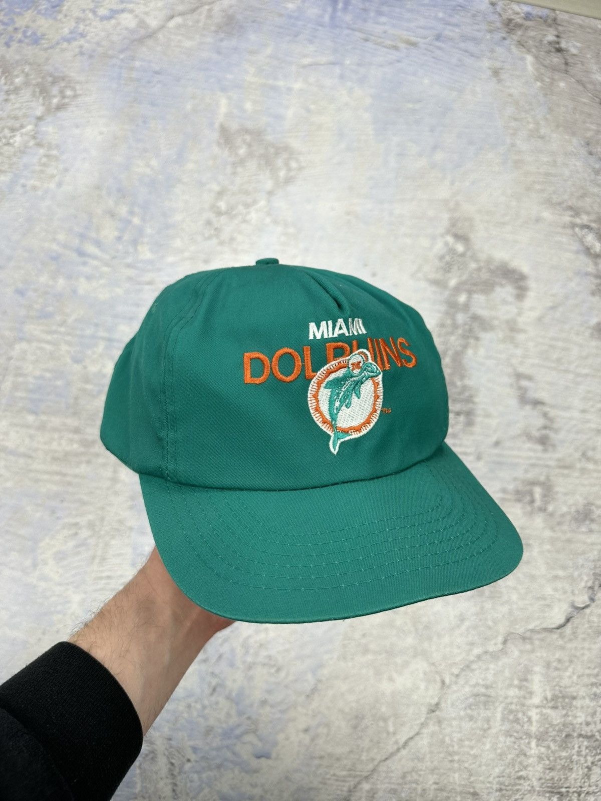 NHL × Vintage Miami Dolphins vintage 1993 hat rare Size ONE SIZE - 4 Thumbnail
