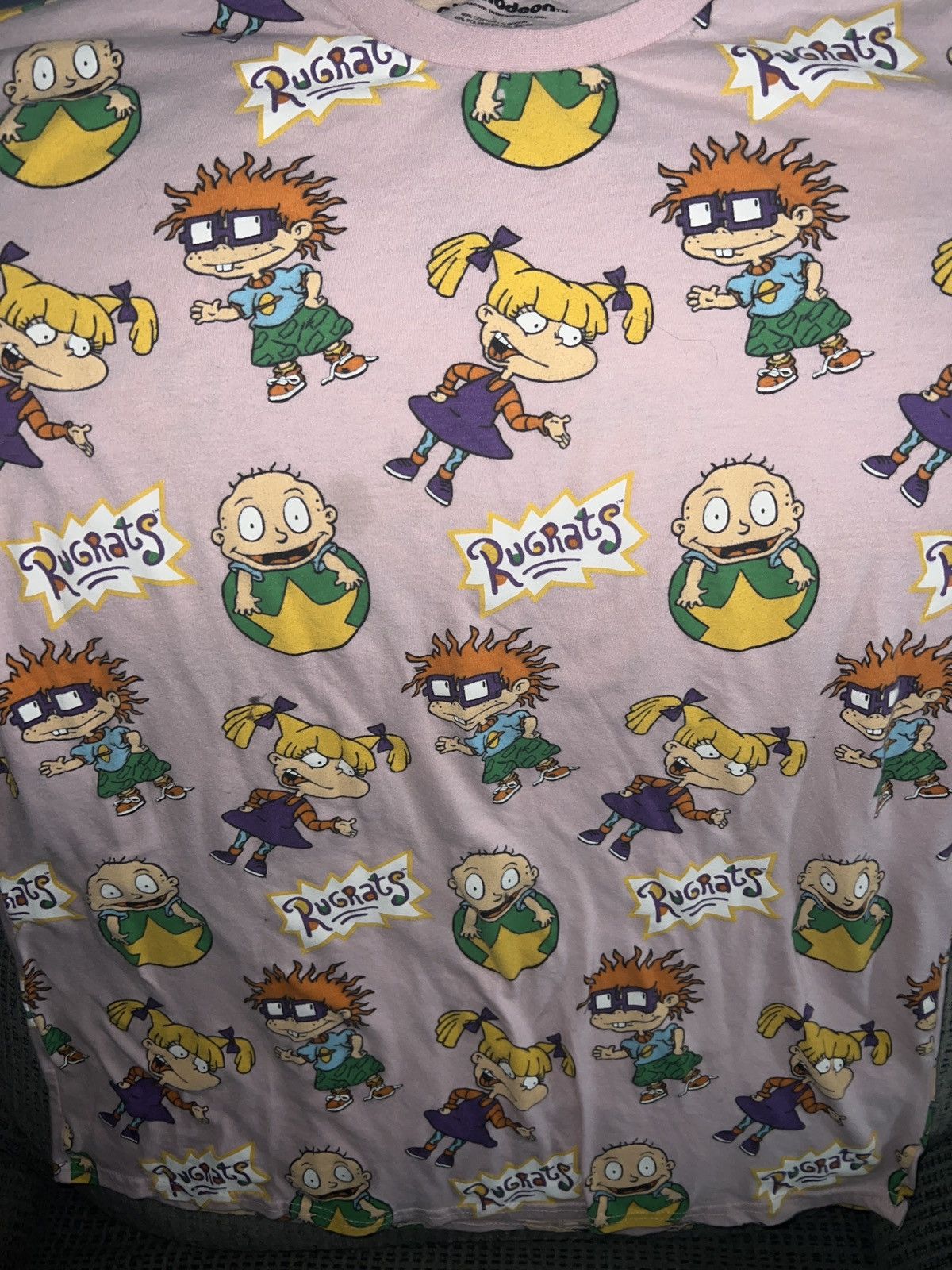 Nickelodeon Nickelodeon Rugrats All-Over Tee Size US L / EU 52-54 / 3 - 2 Thumbnail