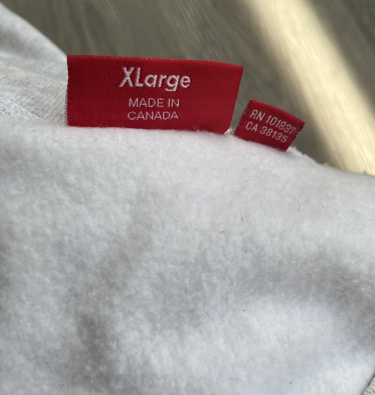 Supreme Supreme Box Logo Sweatshirt FW18 Ash Grey Size XL Size US XL / EU 56 / 4 - 5 Thumbnail