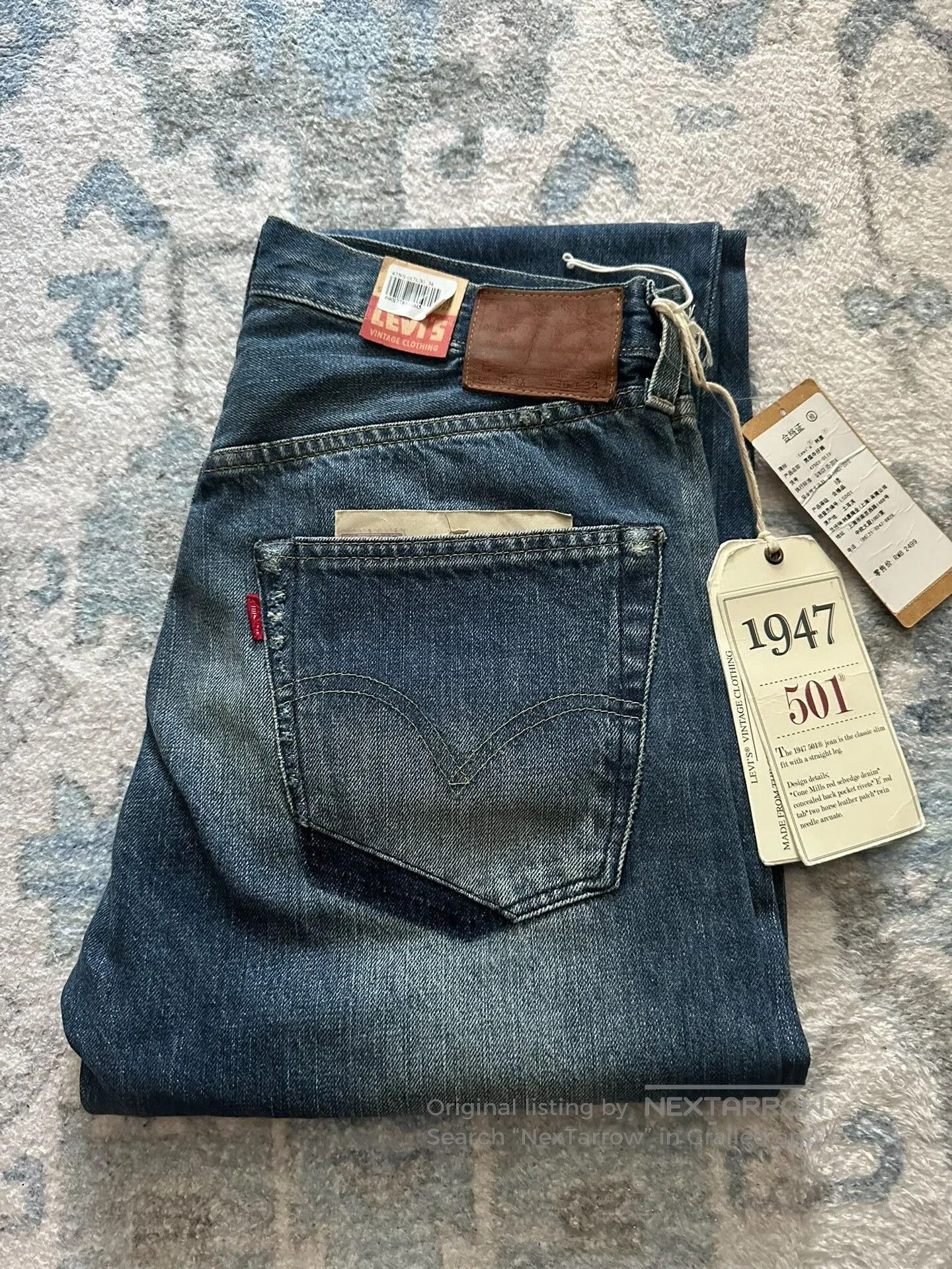 LVC LVC 1947 501 Jeans. Size US 30 / EU 46 - 1 Thumbnail