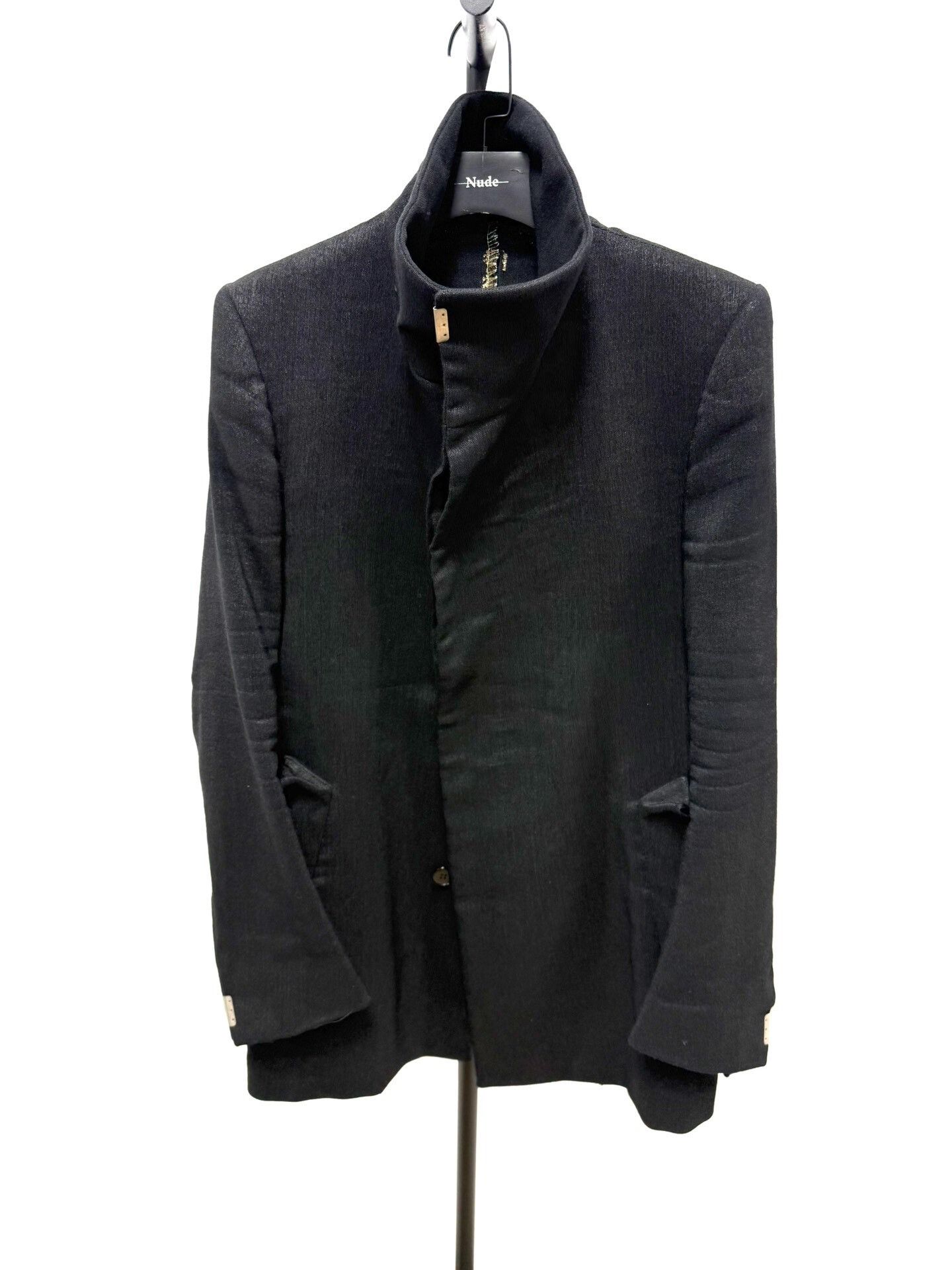 Ann Demeulemeester Metallic Shine Jacket by Carol Christian Poell Size US M / EU 48-50 / 2 - 1 Thumbnail