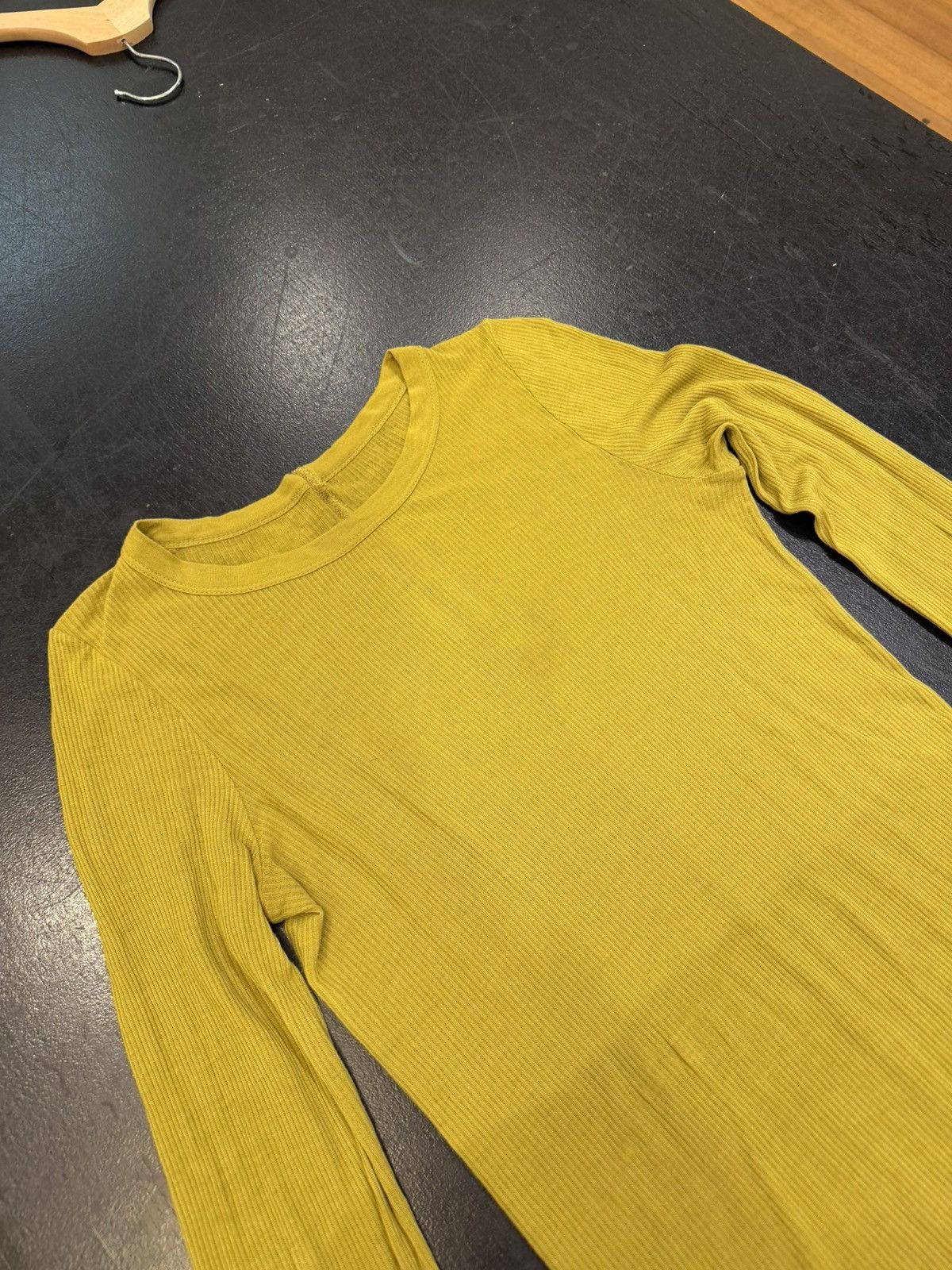 Rick Owens Rick Owens Ribbed Longsleeve Shirt Size US S / EU 44-46 / 1 - 3 Thumbnail