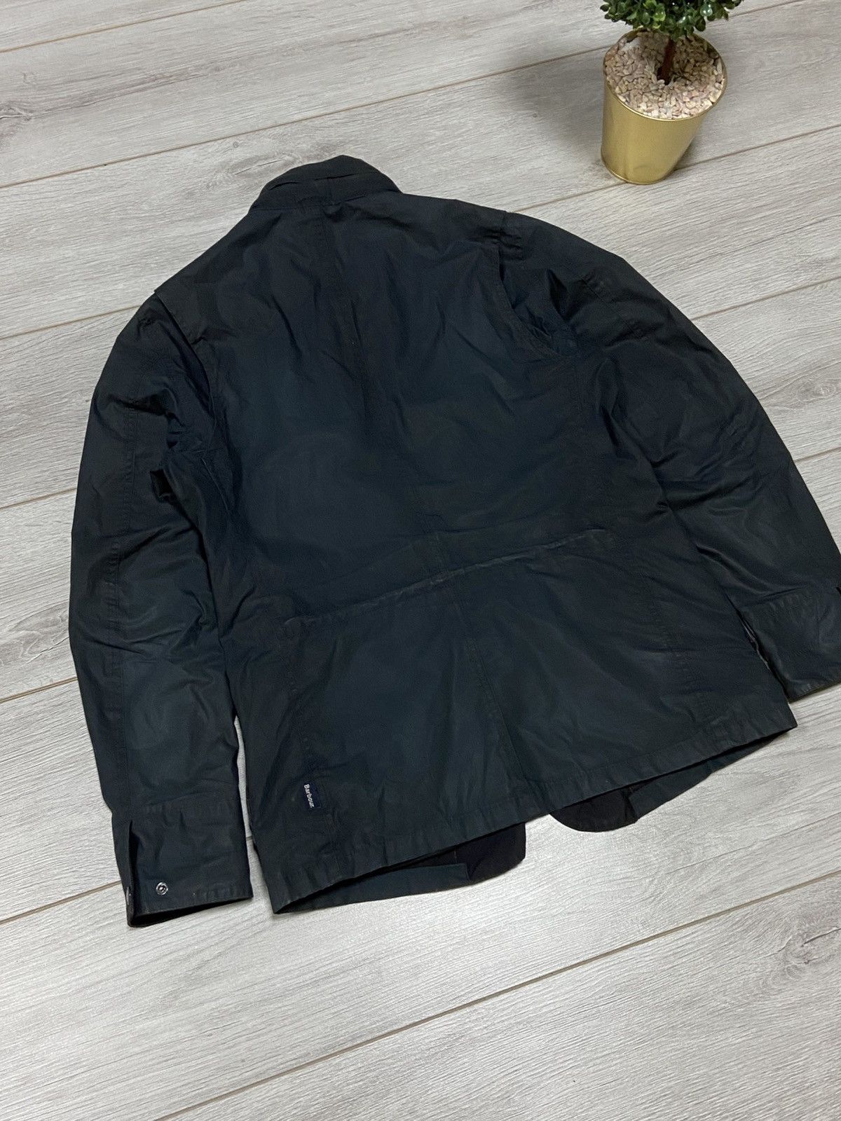 Barbour Vintage Barbour waxed Tailored Sapper jacket Size US S / EU 44-46 / 1 - 14 Thumbnail