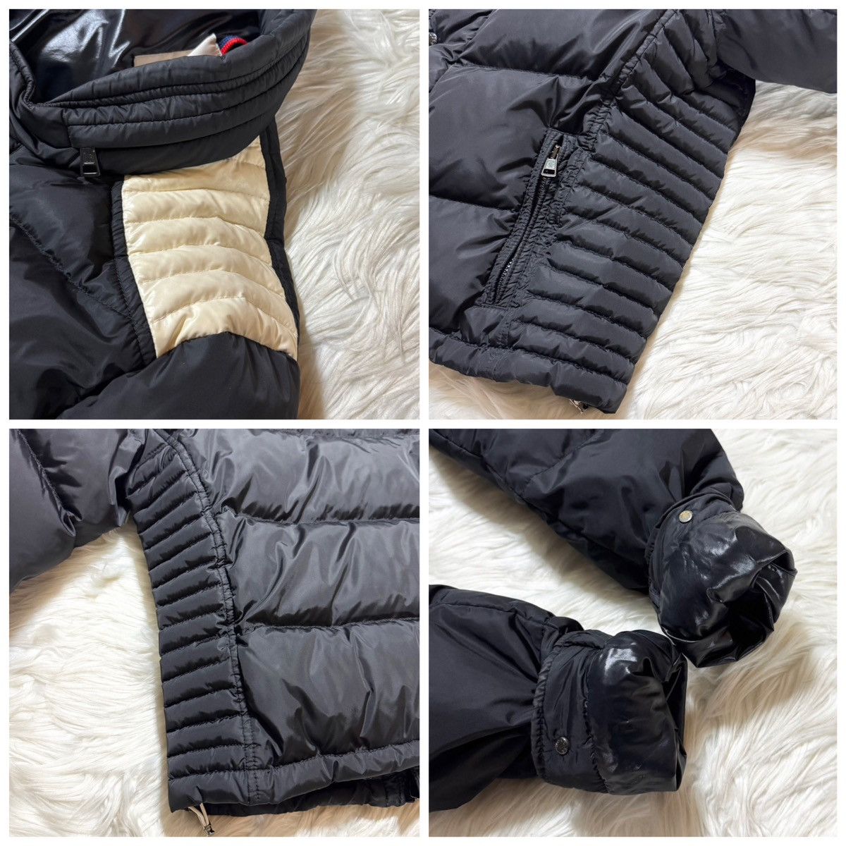 Moncler good condition Moncler AUSTIN biker down jacket 1 black Size US S / EU 44-46 / 1 - 5 Thumbnail