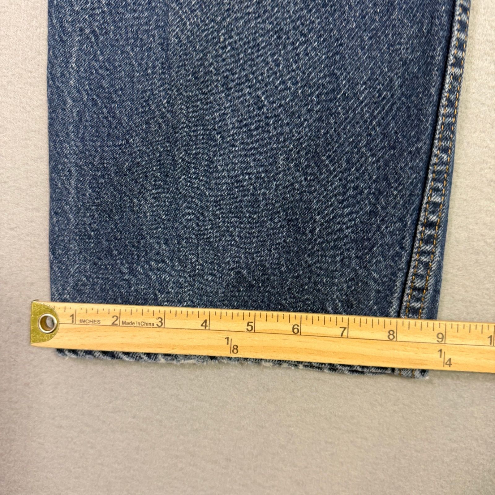 Levi's Vintage Levis 505 Jeans Men 34x29 (Fits 34x27) Blue Straight Size US 34 / EU 50 - 11 Thumbnail