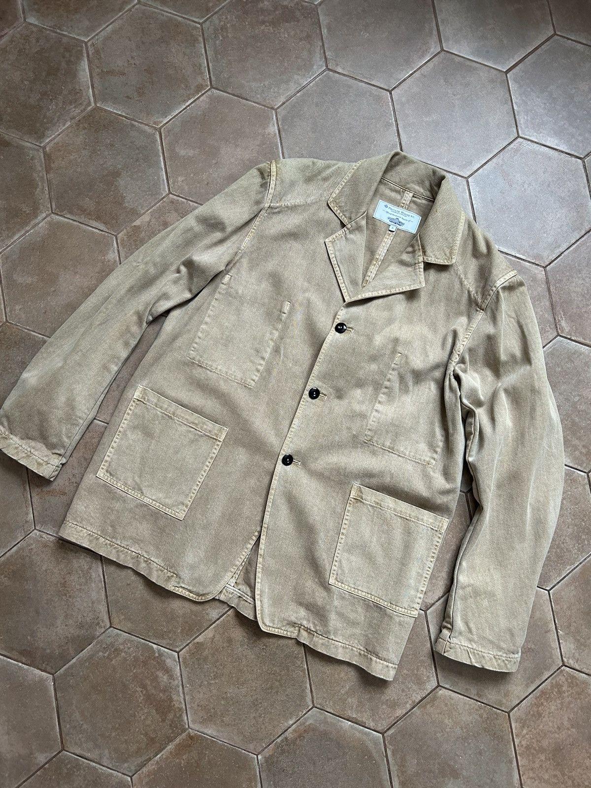 Handmade × Private White V.C. Private White V.C. Handmade Garment Blazer Jacket Size US L / EU 52-54 / 3 - 2 Thumbnail