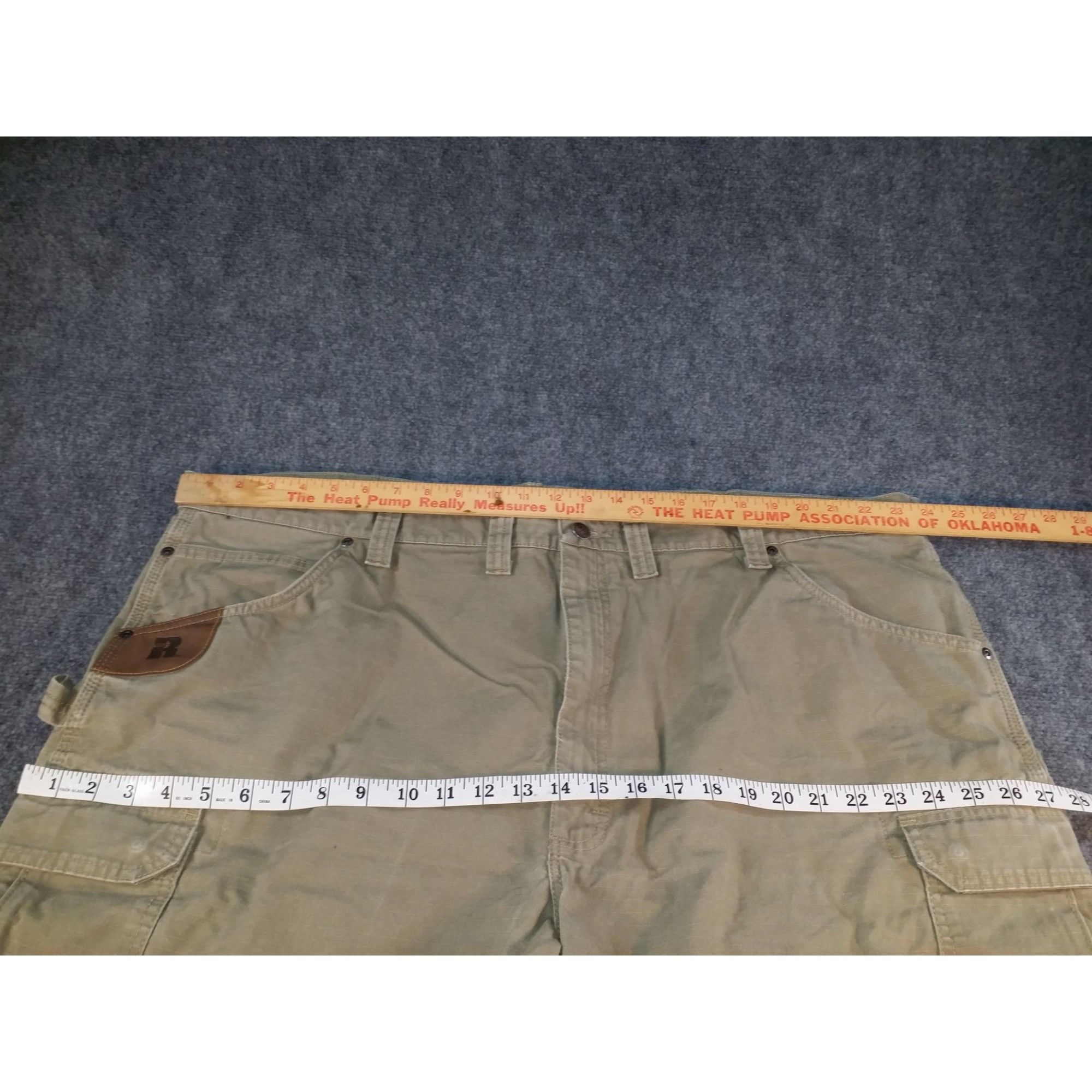 Wrangler Wrangler Riggs Workwear Cargo Shorts Men Sz 48 Rip Stop Rang Size US 44 / EU 60 - 7 Thumbnail
