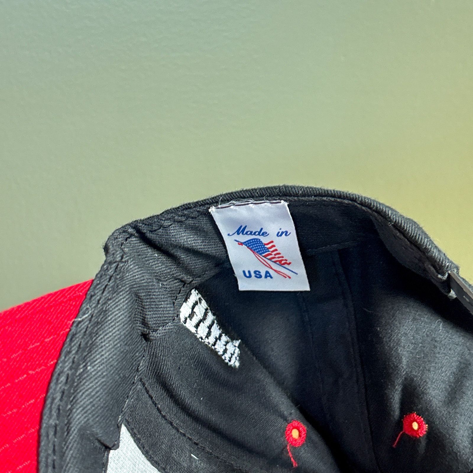 Coca Cola Vintage Enjoy Coca-Cola Soda Black Red 90s USA Snapback Hat Size ONE SIZE - 8 Thumbnail