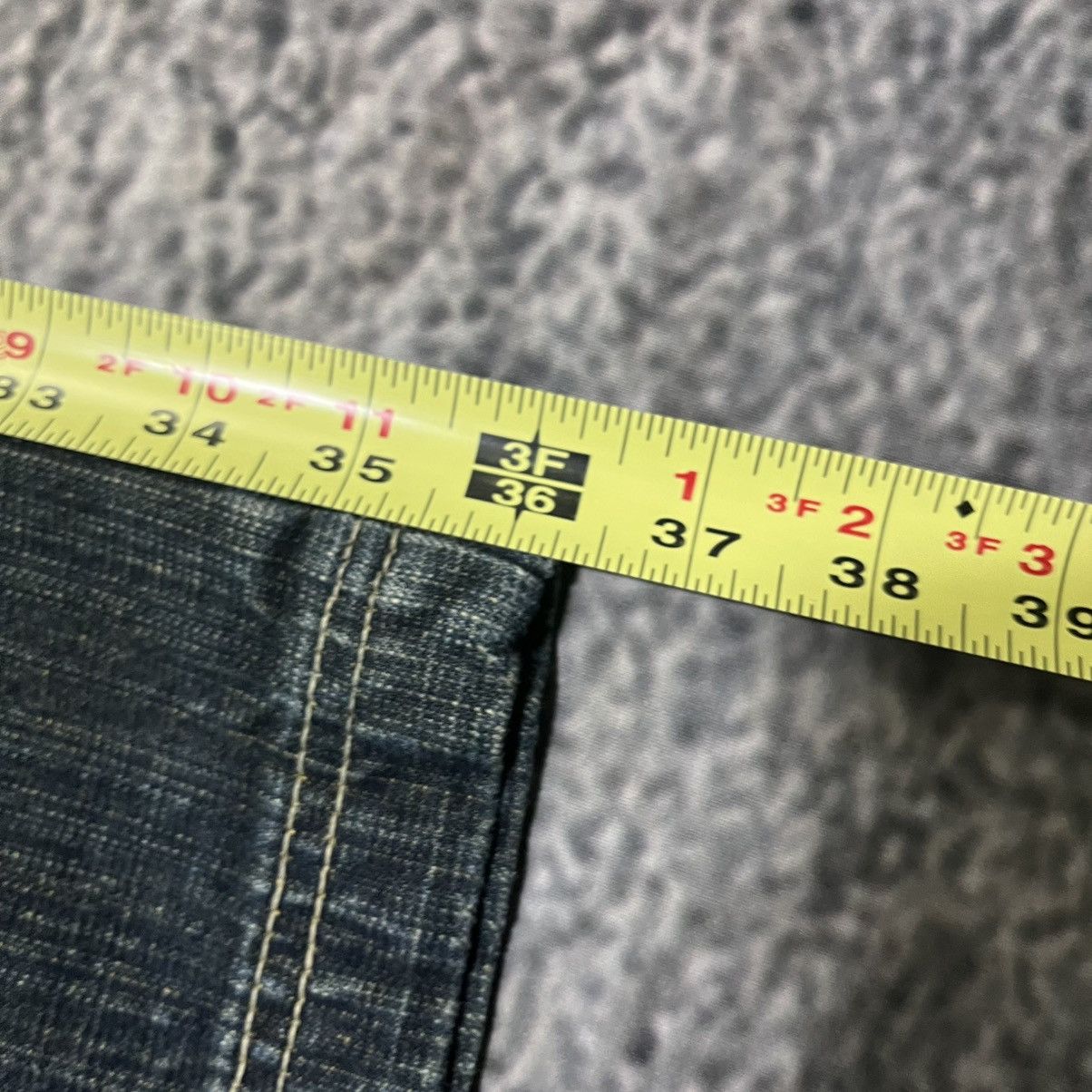 Southpole VINTAGE Y2K SOUTHPOLE GRUNGE SKATER BAGGY WIDE LEG JEANS Size US 28 / EU 44 - 12 Thumbnail
