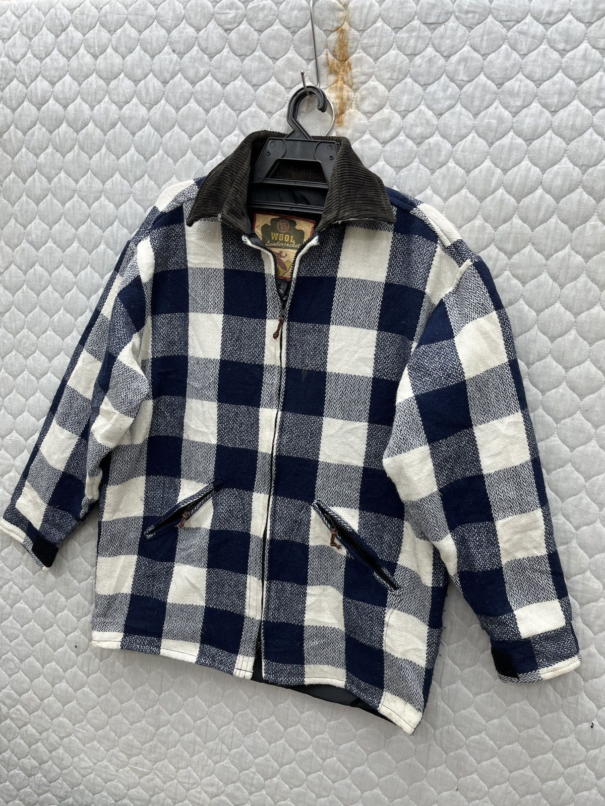 Vintage 🔥STEALS🔥 VTG WOOL LUMBERJACKET Size US S / EU 44-46 / 1 - 2 Thumbnail