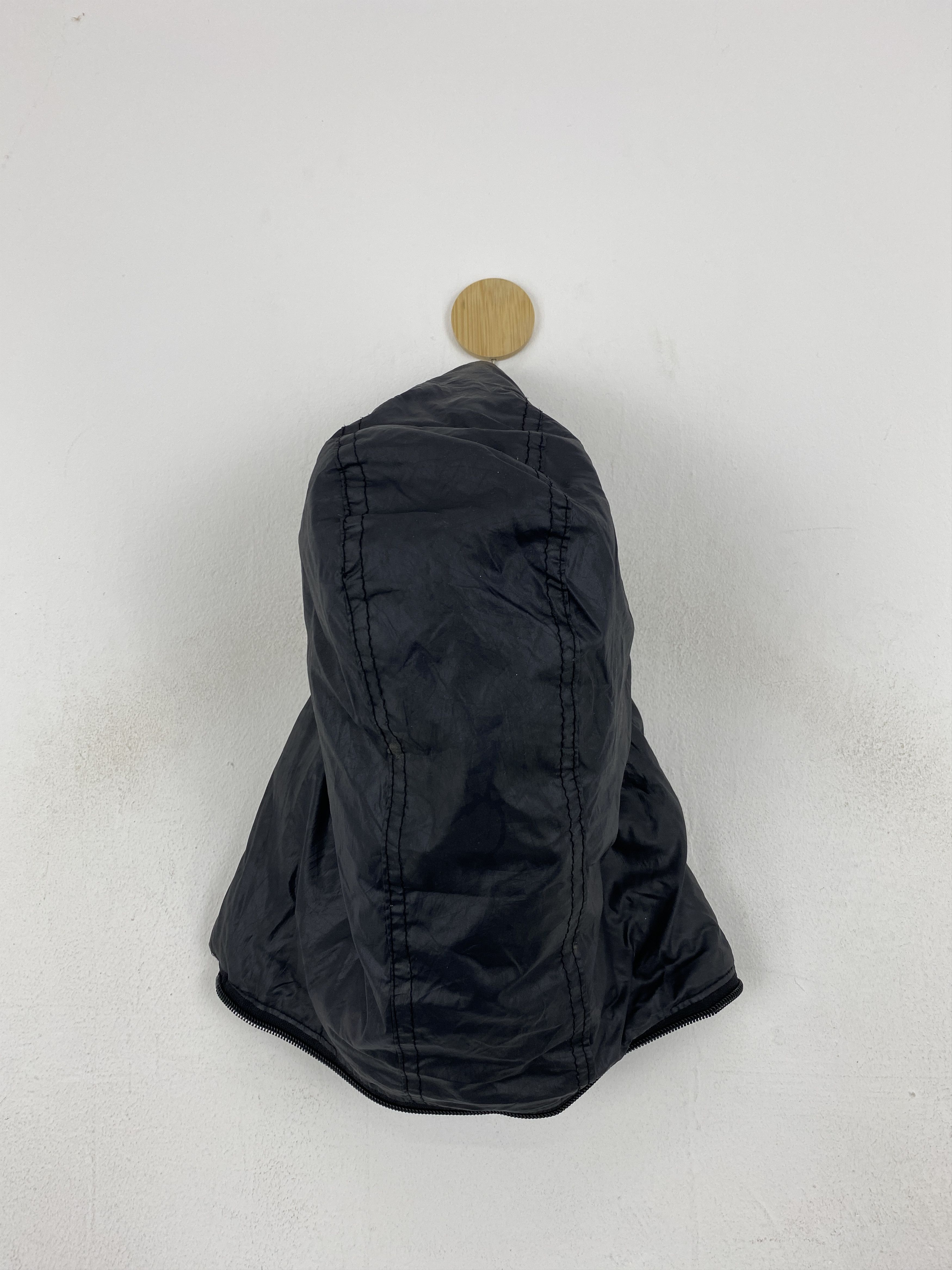 Japanese Brand Vintage Japanese Brand Spell Out Bomber Black Jacket JA0050 Size US S / EU 44-46 / 1 - 8 Thumbnail