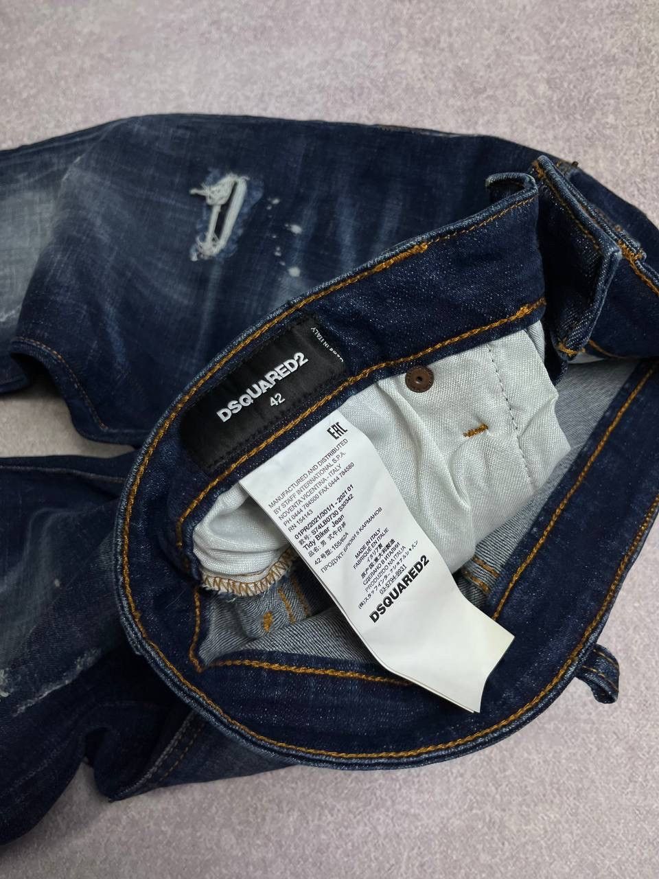 Dsquared2 Vintage Dsquared2 Patchwork Denim Pants Jeans 32 Size US 32 / EU 48 - 9 Thumbnail