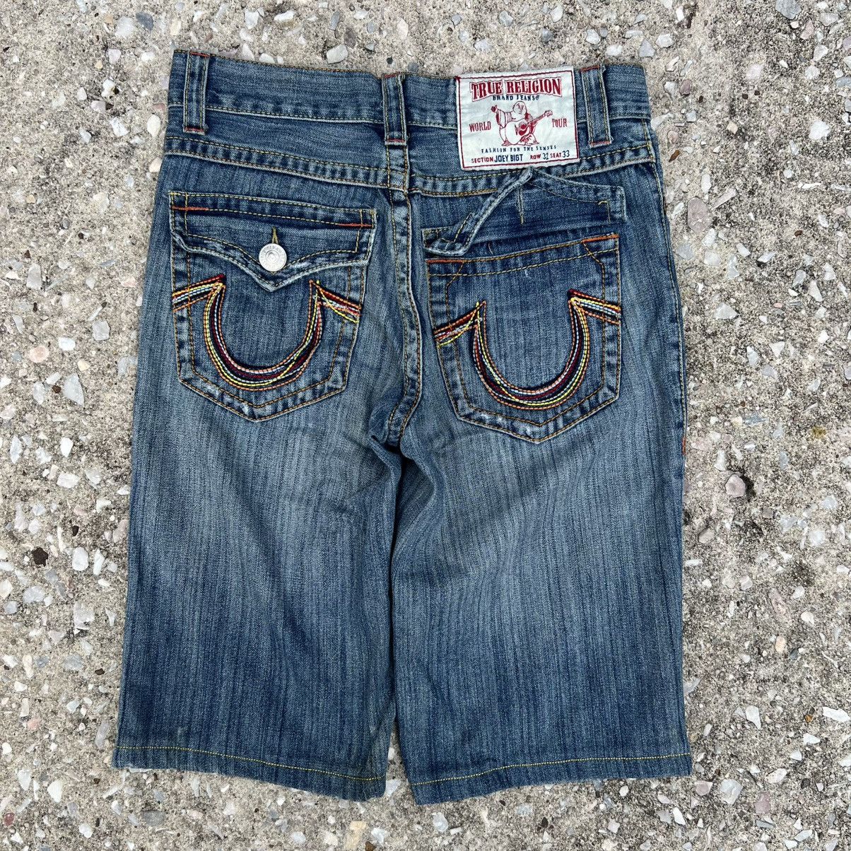 “TRUE RELIGION” SHORT PANTS DENIM