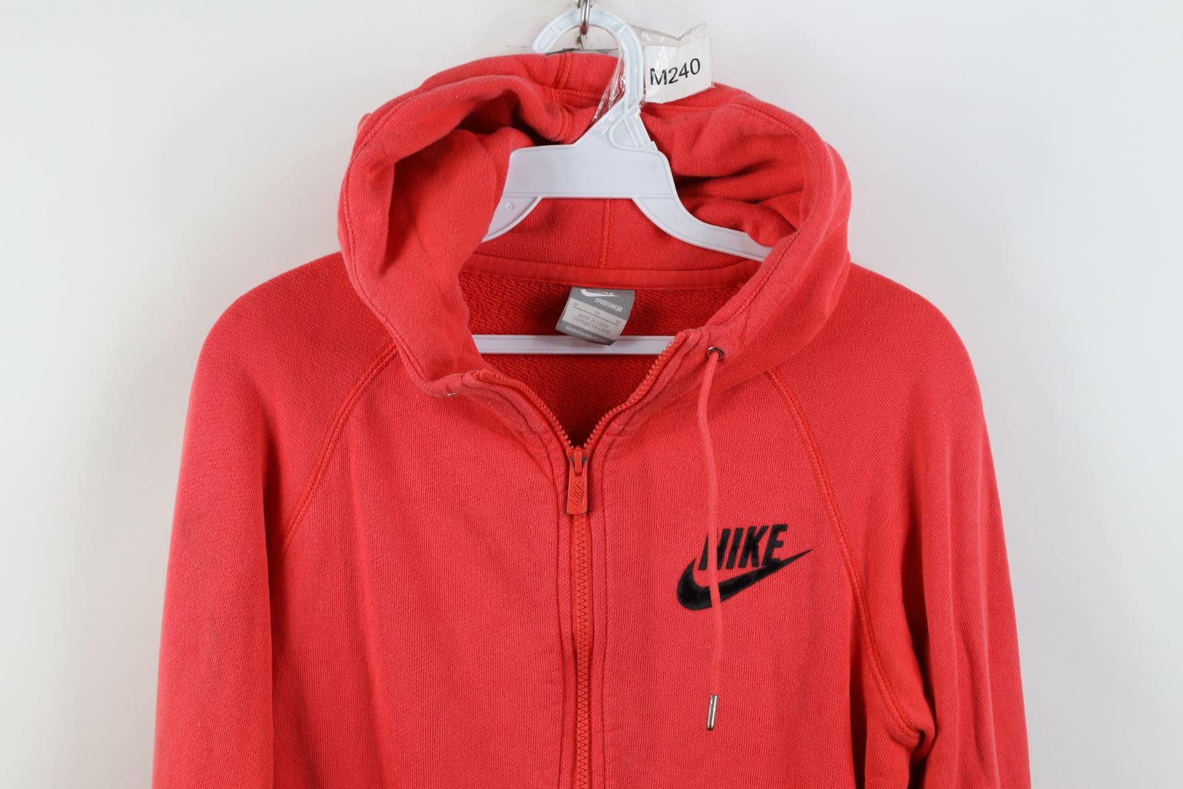 Nike Vintage Y2K Nike Spell Out Full Zip Hoodie Sweatshirt Size M / US 6-8 / IT 42-44 - 2 Thumbnail