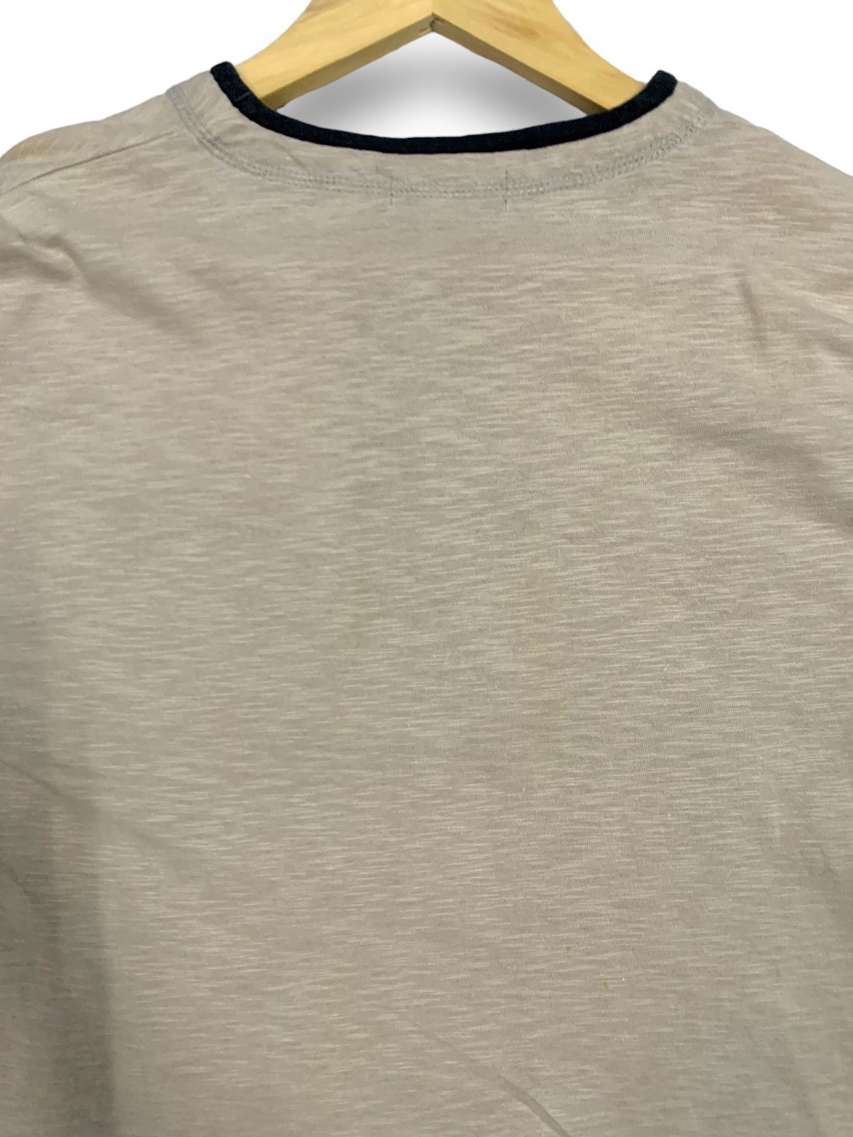Yohji Yamamoto Vintage Sacsny Ysaccs Henley Long Sleeve by Yohji Yamamoto Size US M / EU 48-50 / 2 - 9 Thumbnail