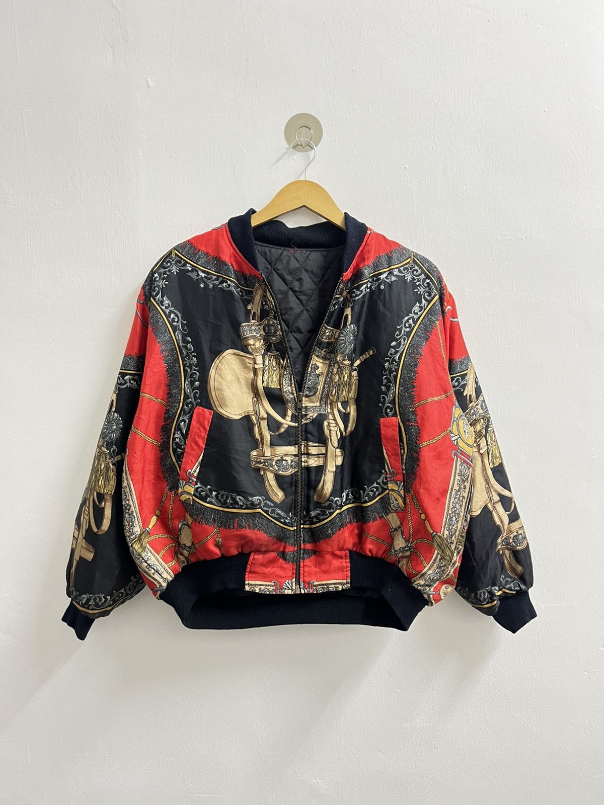 Vintage Unbrand Bomber Jacket Size US M / EU 48-50 / 2 - 1 Thumbnail