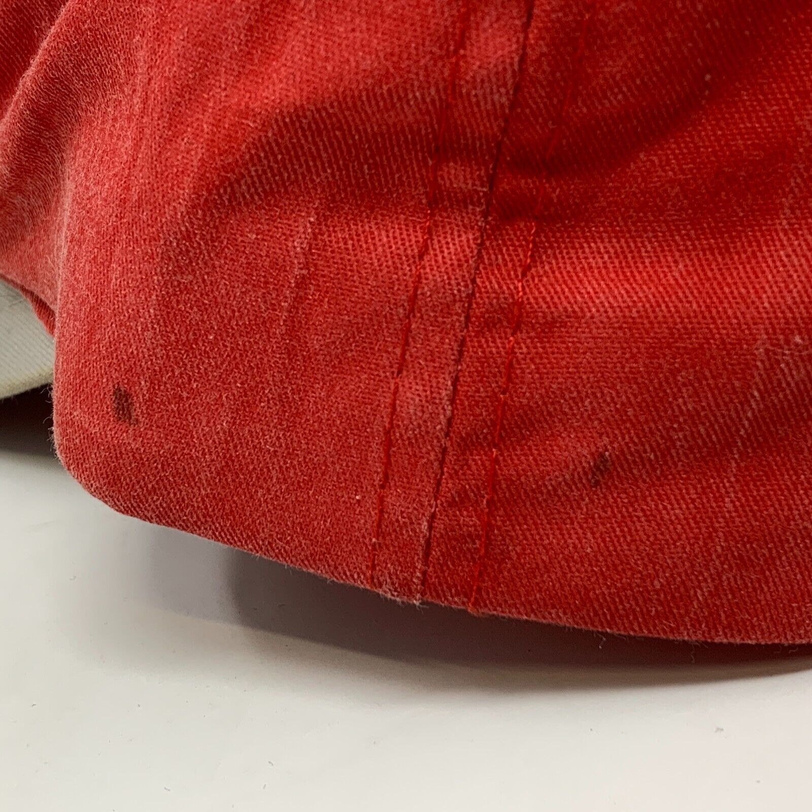 Starter Vintage 90s Cincinnati Reds Hat Baseball Cap Starter MLB Red Size ONE SIZE - 6 Thumbnail