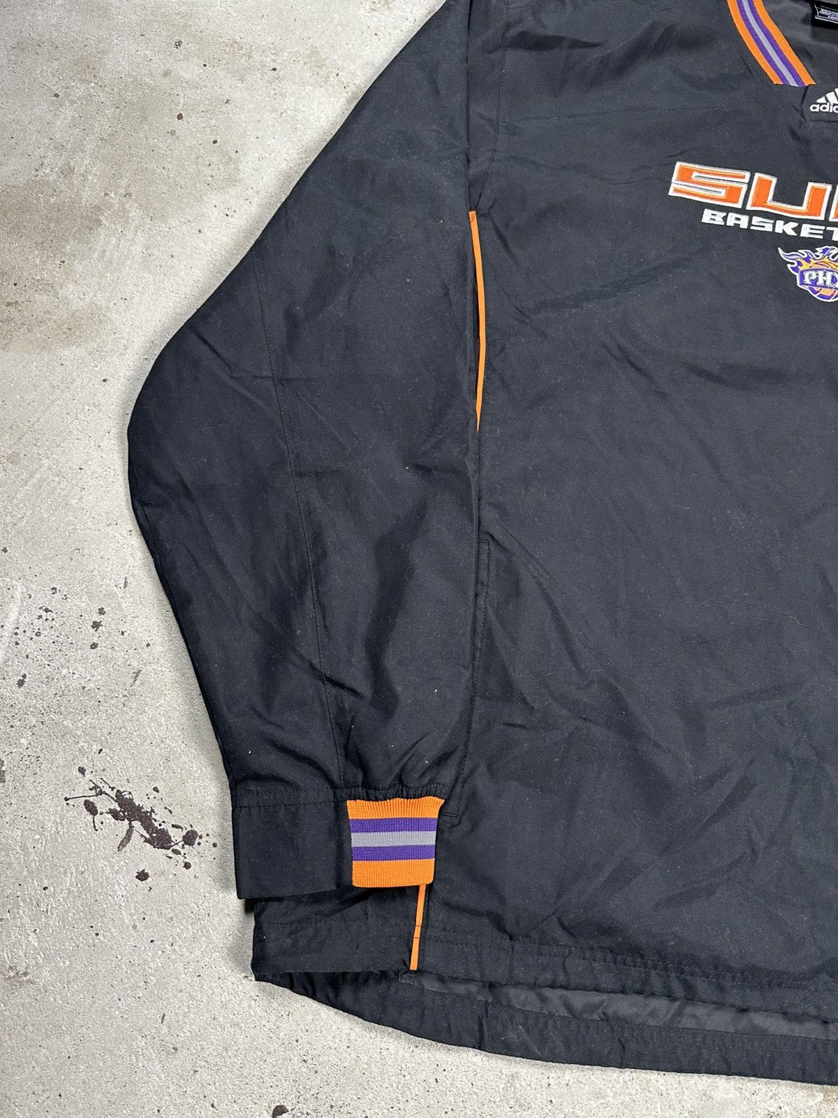Adidas Vintage Y2K Adidas NBA Phoenix Suns Basketball Track Jacket Size US XL / EU 56 / 4 - 3 Thumbnail