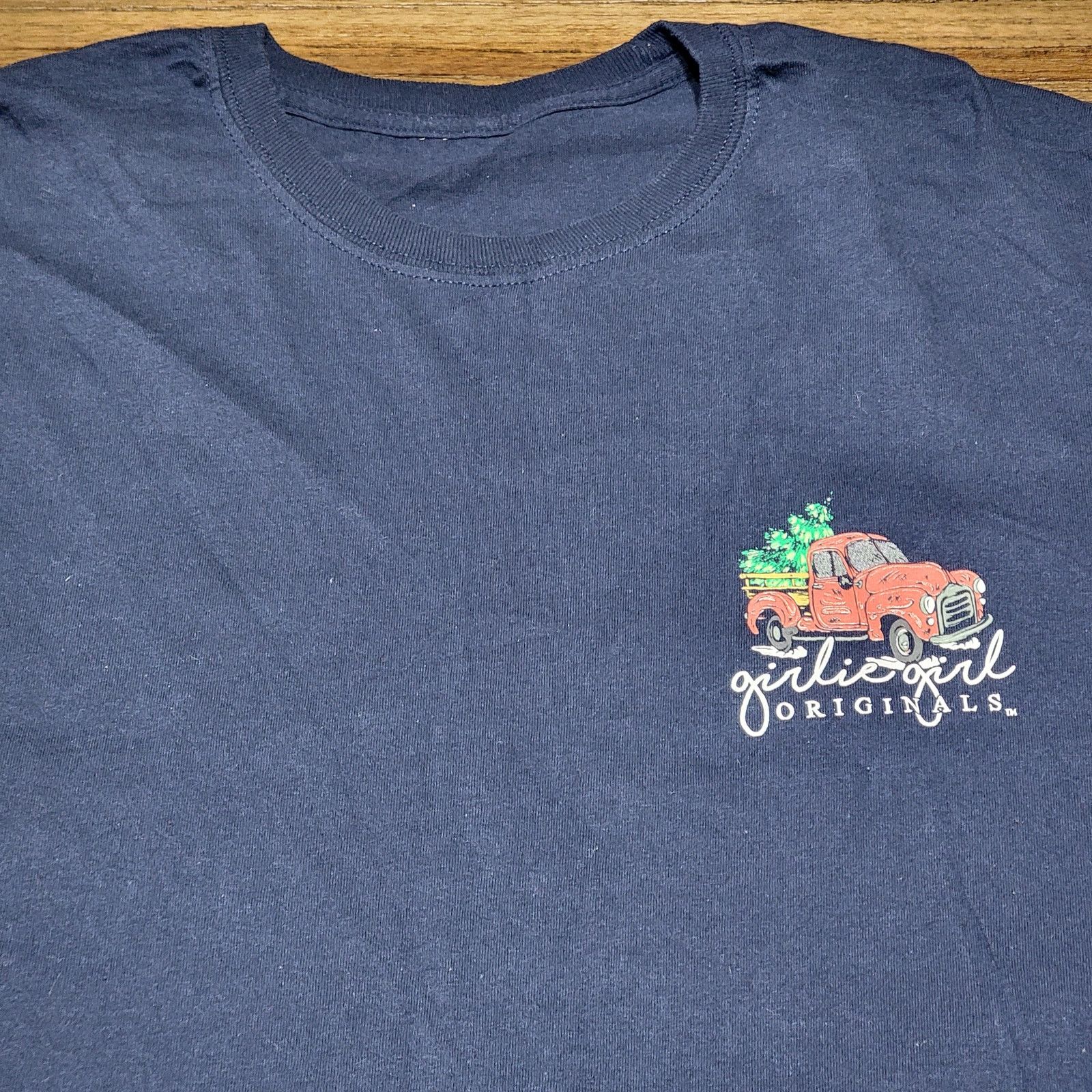 Other Girlie Girl Originals LS Christmas Tee "MC & HNY" Truck -2XL Size XXL / US 16-18 / IT 52-54 - 4 Thumbnail