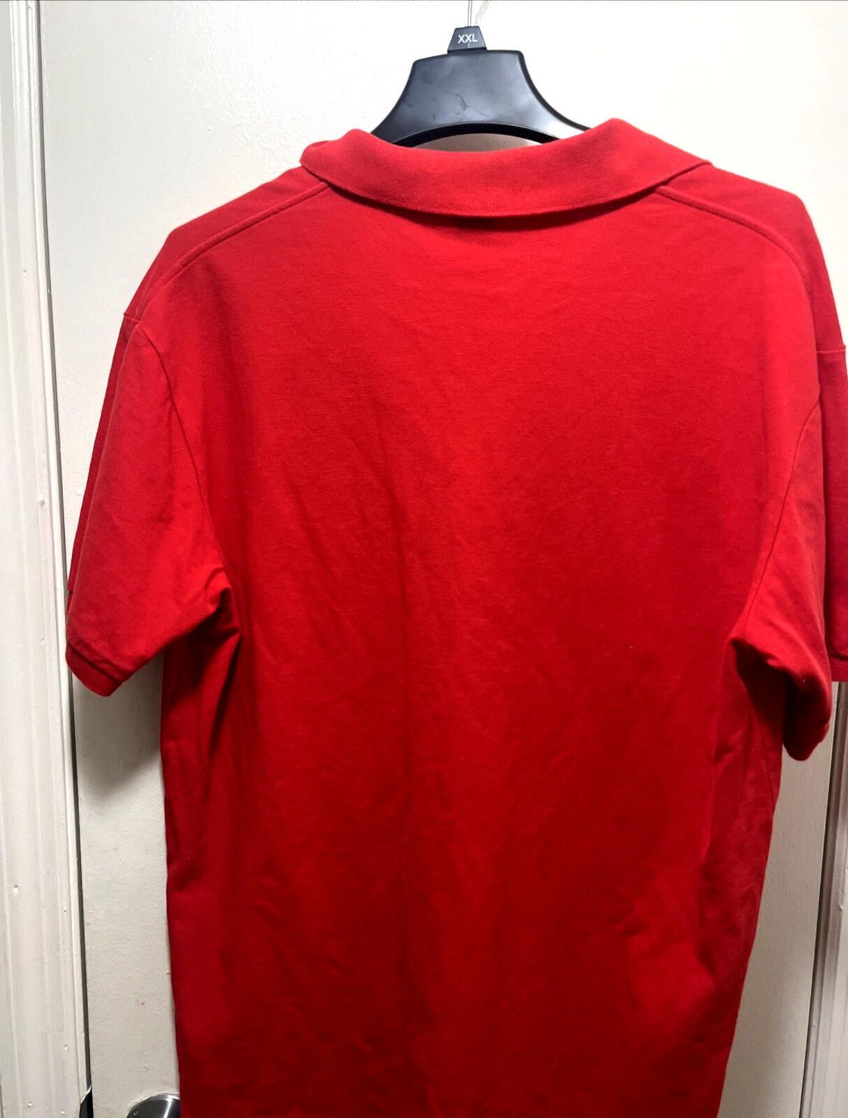 Polo Ralph Lauren LG 90s Ralph Lauren Red Polo Shirt Preppy Heritage Teens Size US L / EU 52-54 / 3 - 3 Thumbnail