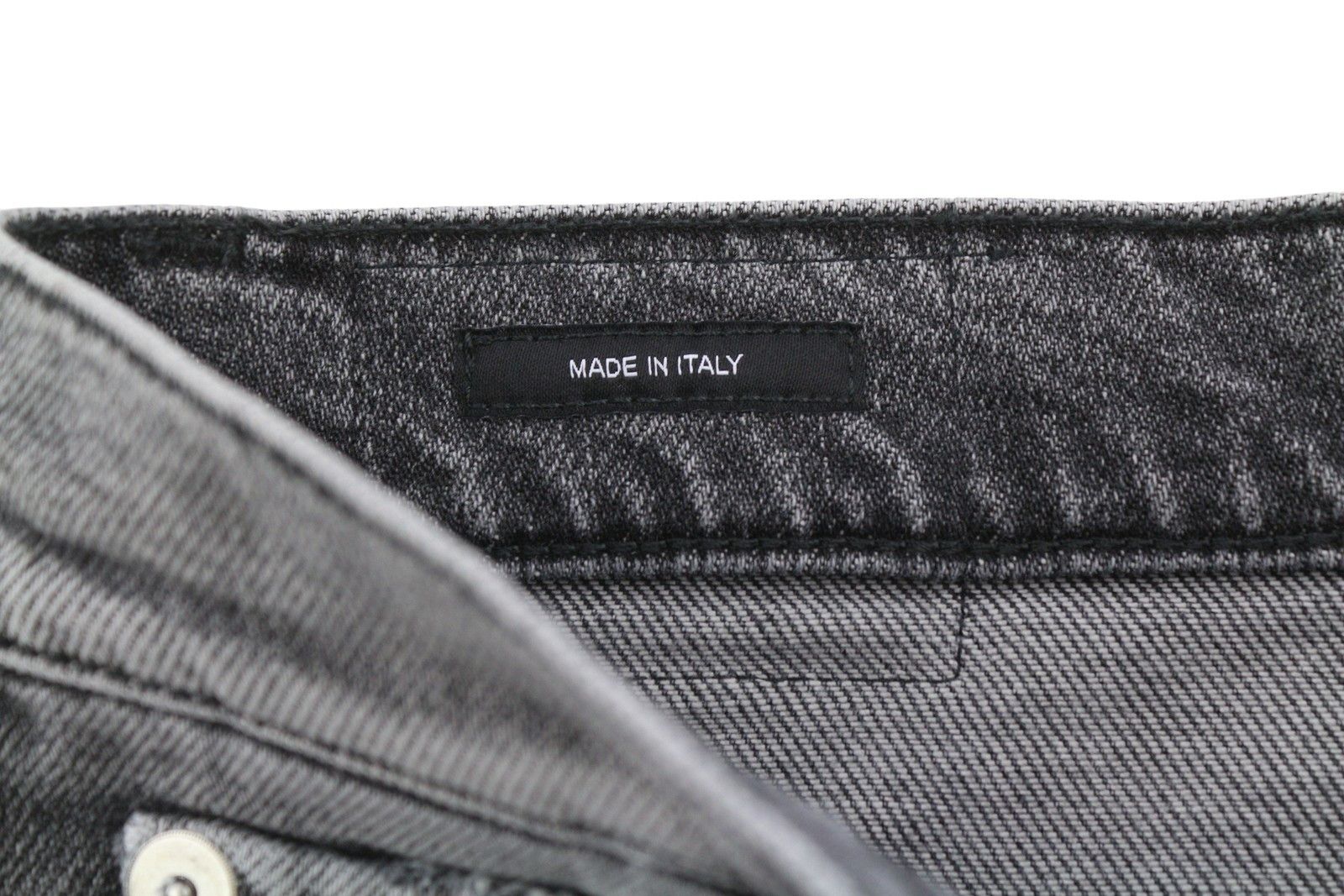 R13 BOYFRIEND 23 Vintage Grey Ripped 88188 Size 23" - 11 Thumbnail
