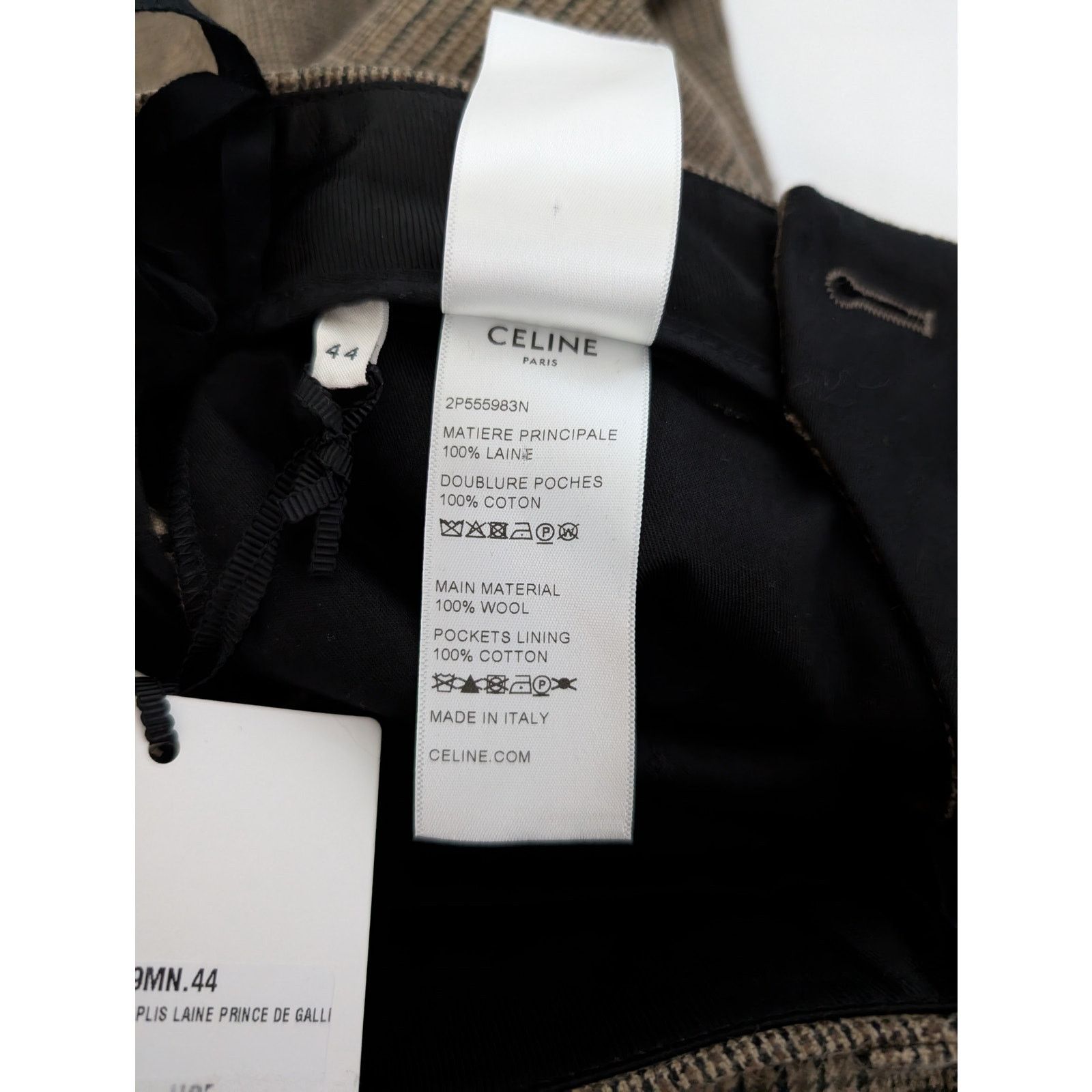 Celine o1rshd1 Pantalon Skate FL 2 Plis Causal Pants in Multicolor Size US 44 / EU 60 - 16 Thumbnail