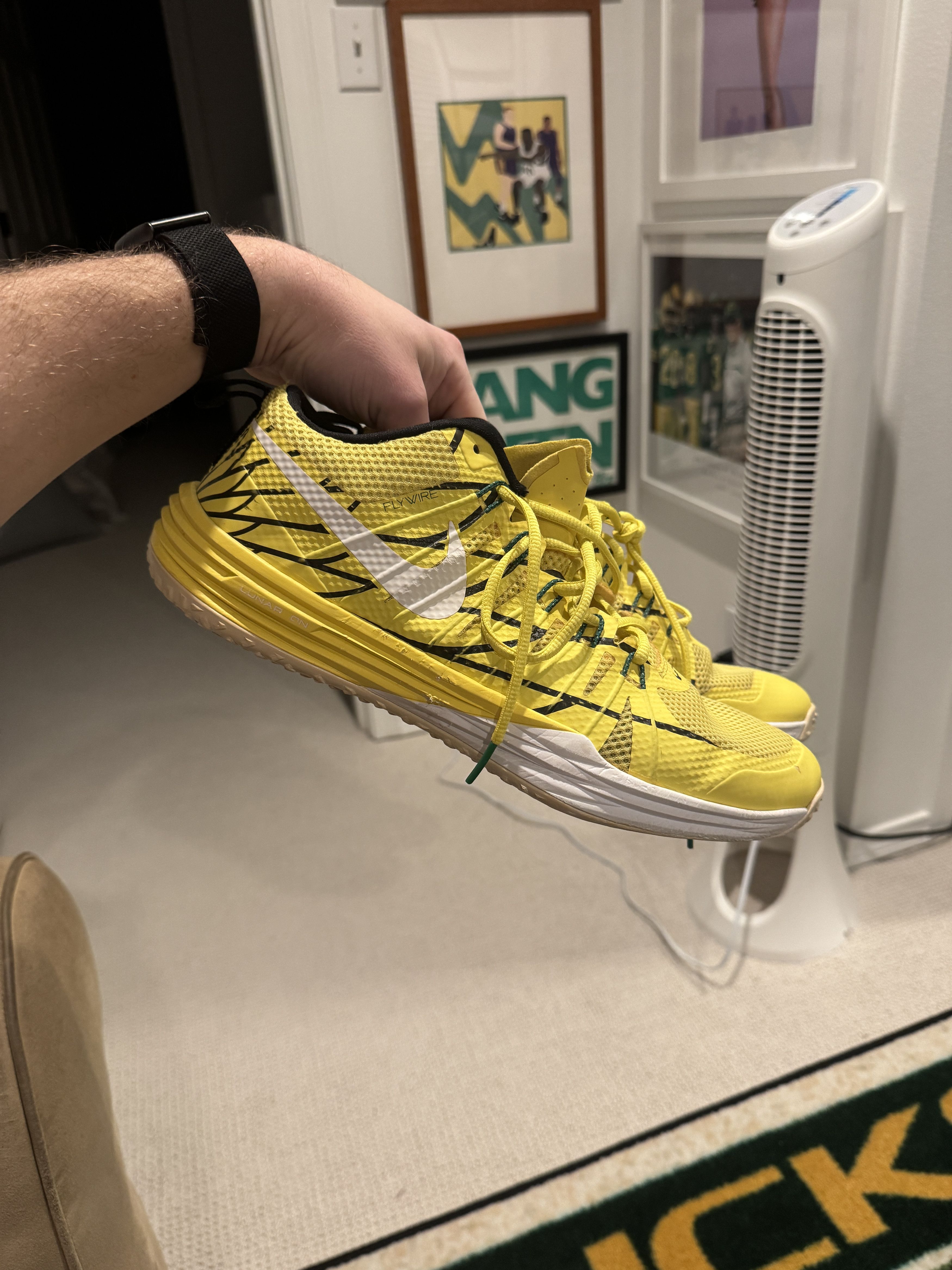 Nike *RARE* Nike Lunar TR1 LE Oregon Ducks size 12 Size US 12 / EU 45 - 4 Thumbnail