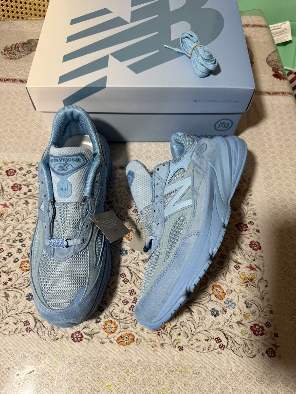 Other NEW BALANCE JOE FRESHGOODS 990V6 MADE IN USA PROM BLUE 11.5 Size US 11.5 / EU 44-45 - 1 Thumbnail