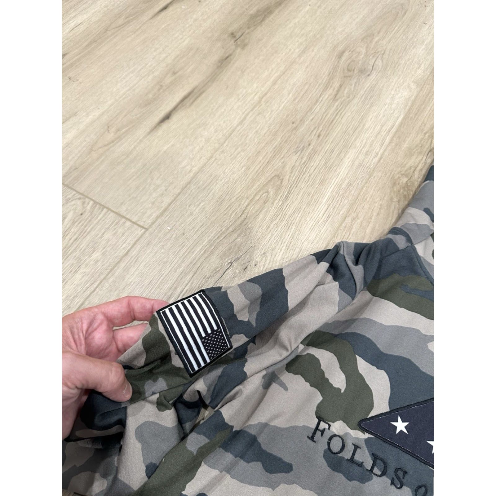 AMO Camo Sweatshirt Unrl Pullover Hooded Sweatshirt Small S Multicolor Camouflage Logo Embroidered **Unisex Adults** Colorful Fleece Hooded Size US S / EU 44-46 / 1 - 7 Thumbnail