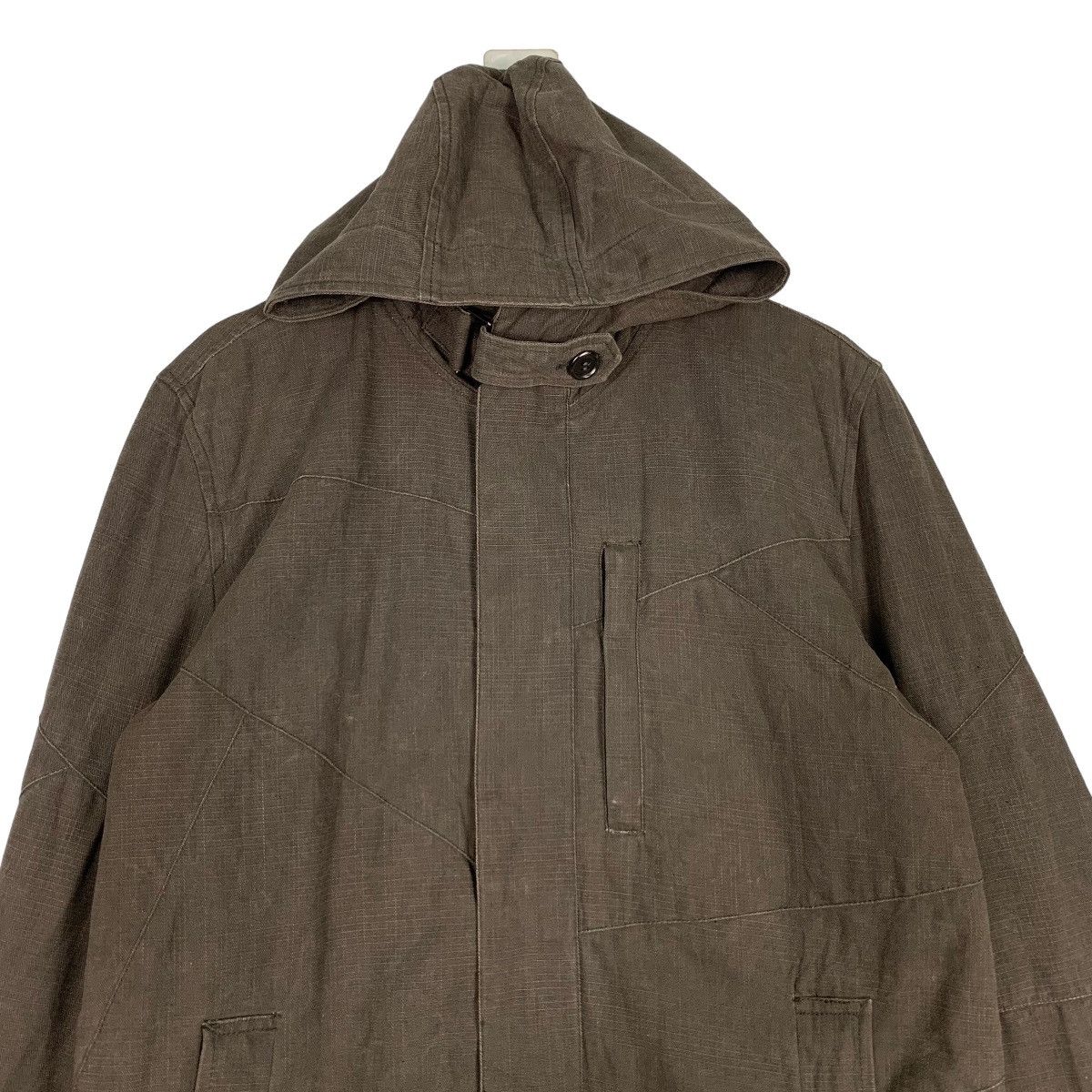 In The Attic IN THE ATTIC Brown Hoodie Jacket #0637-C29 Size US M / EU 48-50 / 2 - 2 Thumbnail