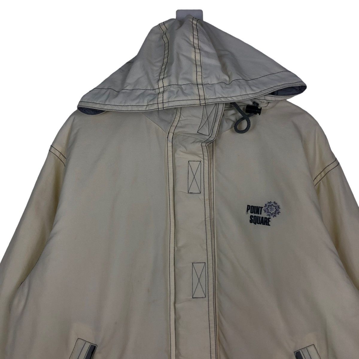 Japanese Brand 🔥Vintage Ski Jacket Cargo Pocket Point Square Japan Made Size US M / EU 48-50 / 2 - 3 Thumbnail