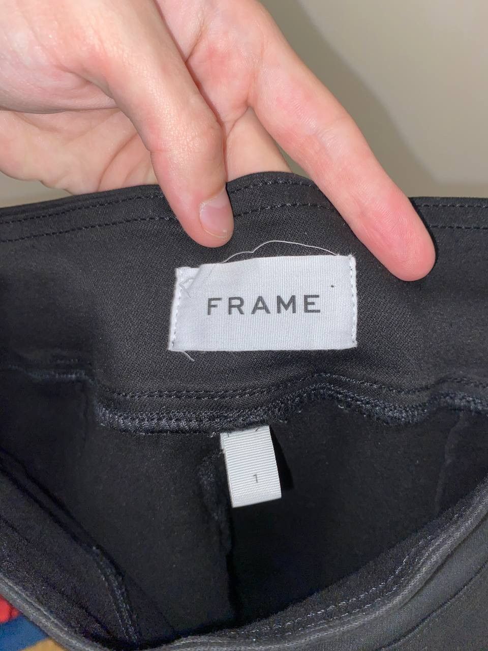 Frame Frame Le Baggy Palazzo leather black trousers Size US 28 / EU 44 - 5 Thumbnail