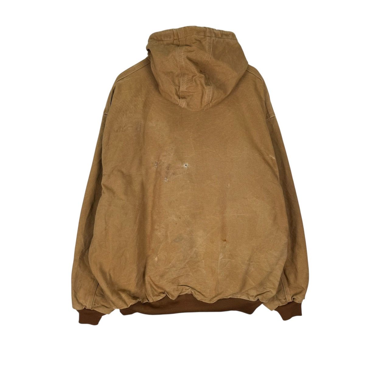 Carhartt ☀️CARHARTT HOODIE DUCK CANVAS ZIPPER JACKET SIZE 4XL Size US XXL / EU 58 / 5 - 12 Thumbnail