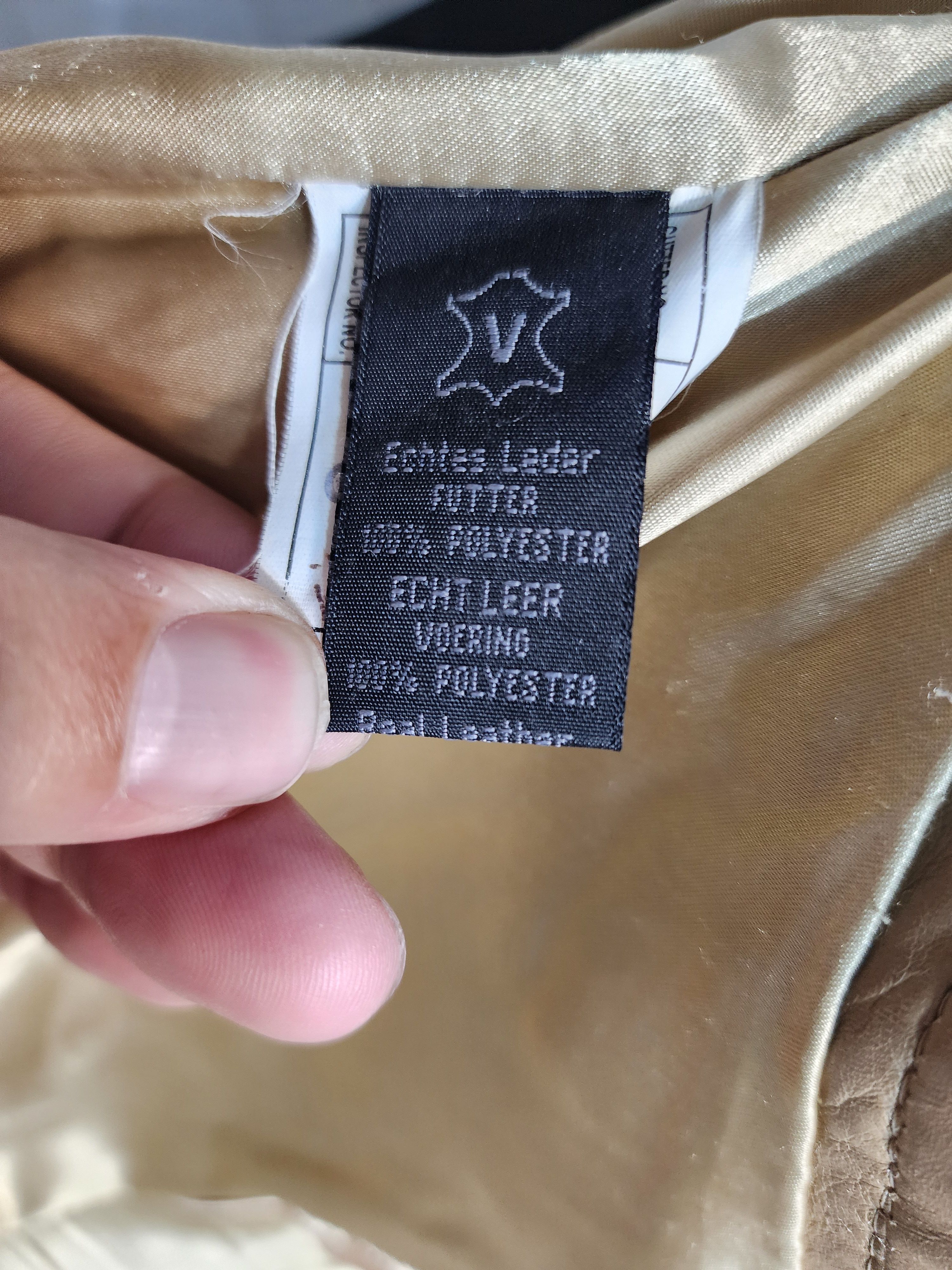 Genuine Leather Women's leather pants. Size 32" / US 10 / IT 46 - 8 Thumbnail