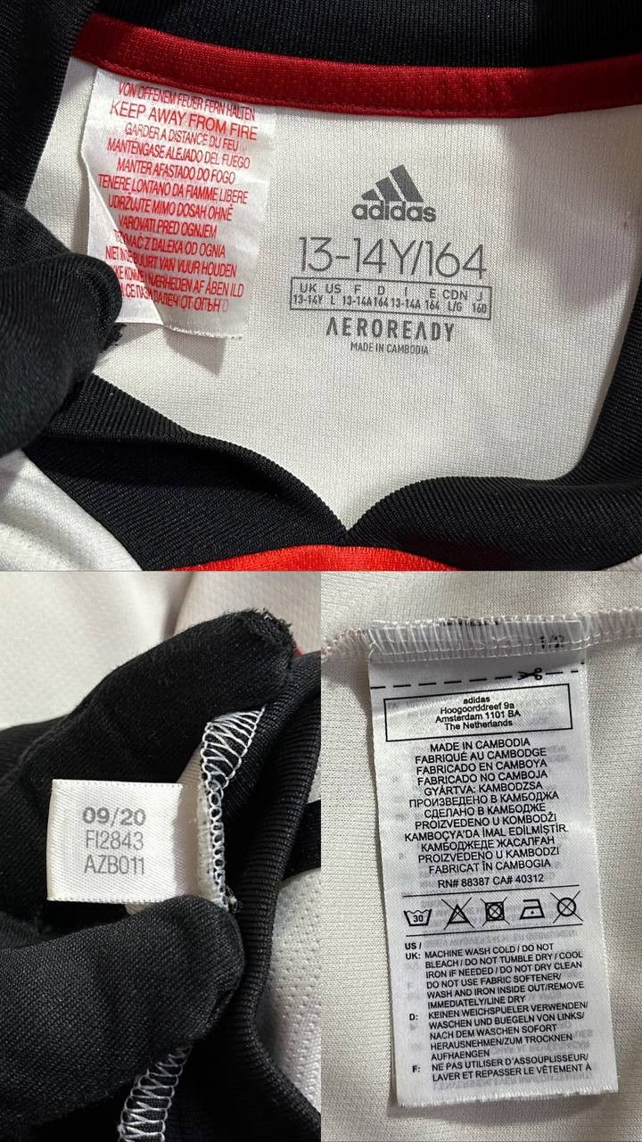 Adidas Sheffield United 2020 2021 home Adidas Football Shirt jersey Size US XXS / EU 40 - 10 Thumbnail