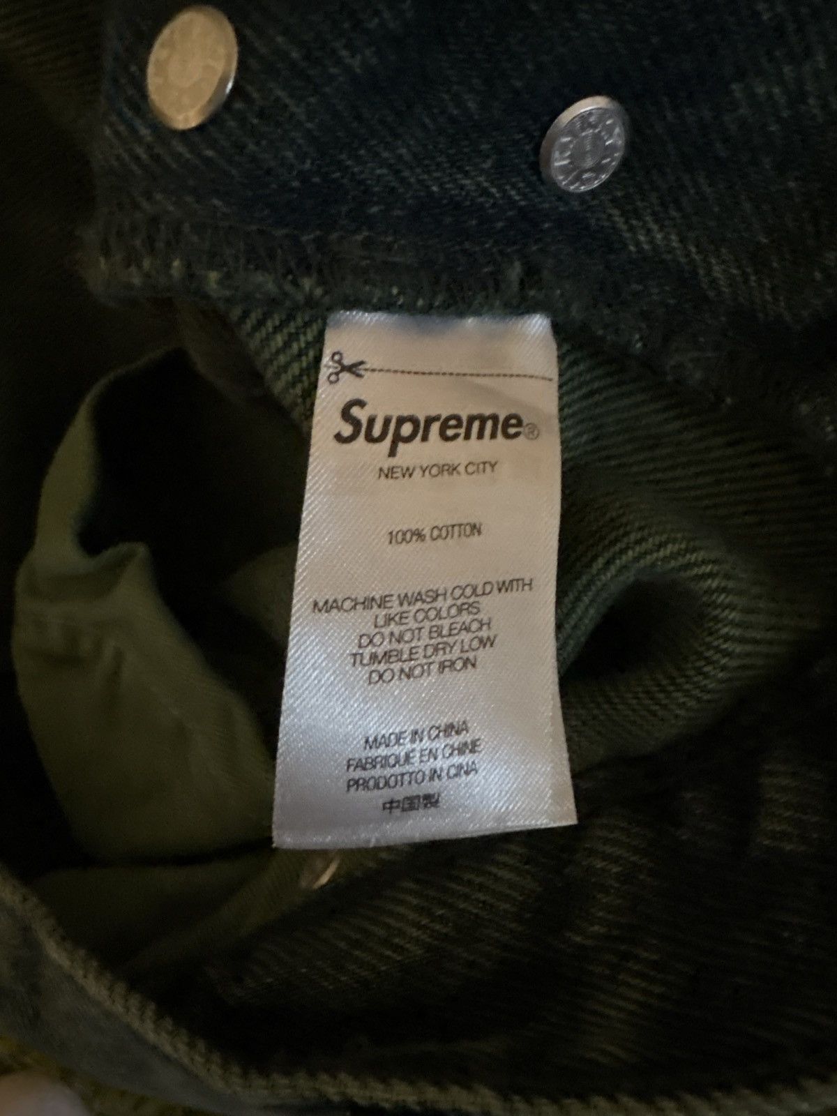Supreme Supreme Denim Streetwear Jeans Size US 32 / EU 48 - 5 Thumbnail