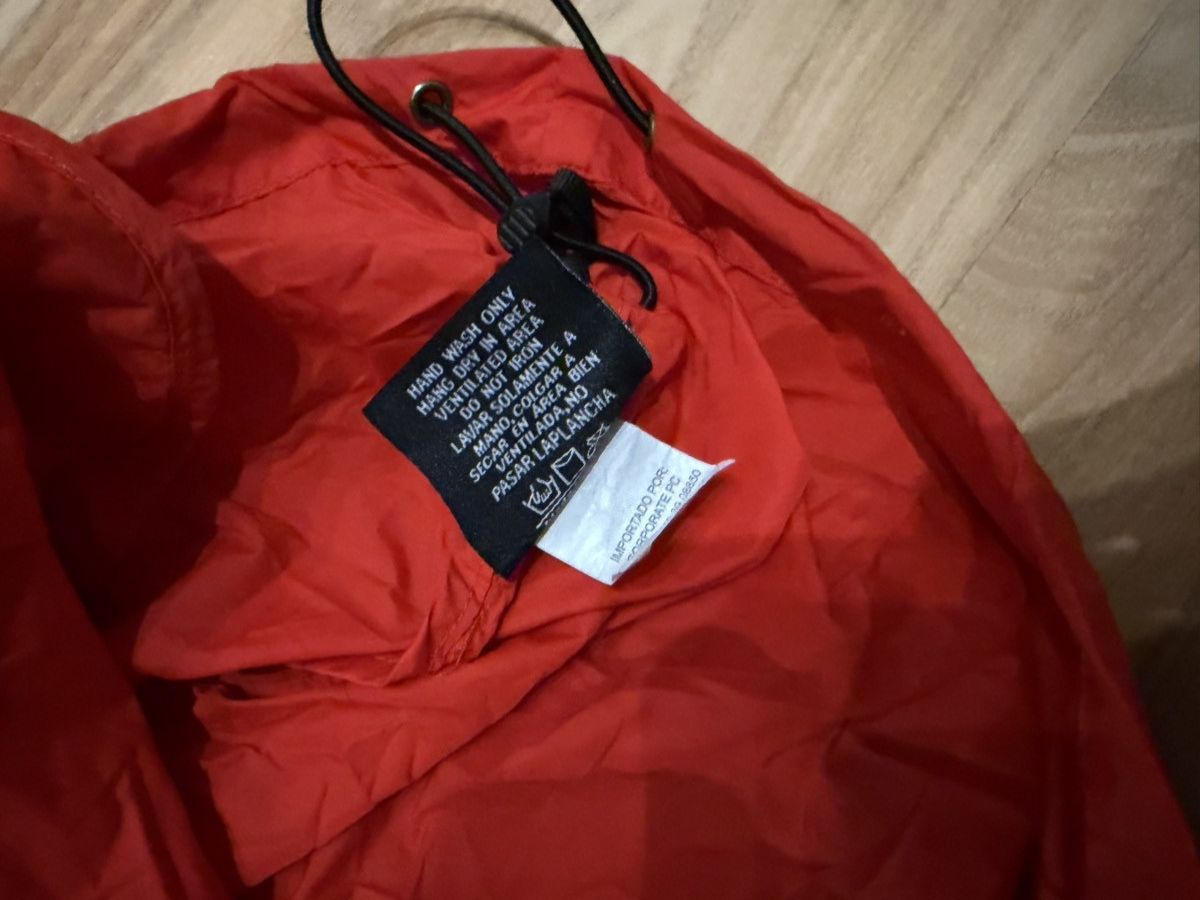 Huf × Thrasher HUF Worldwide Packable Hooded Poncho / Rain Jacket Red - L Size US L / EU 52-54 / 3 - 6 Thumbnail